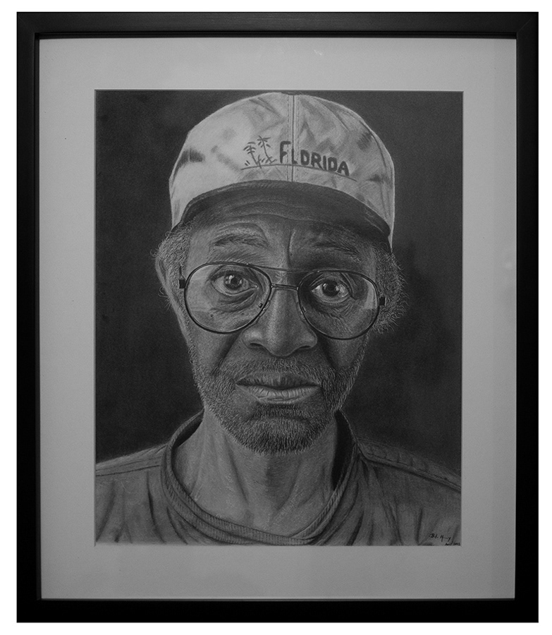 Retrato, medidas del cuadro 47x55cm DISPONIBLE