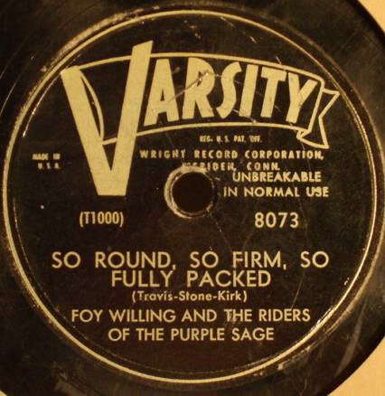 Foy On Record