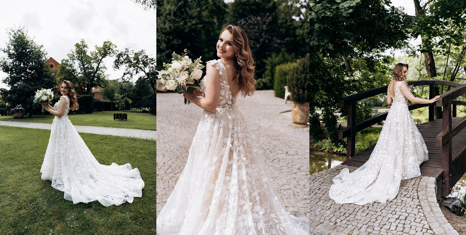 bride photoshoot poland