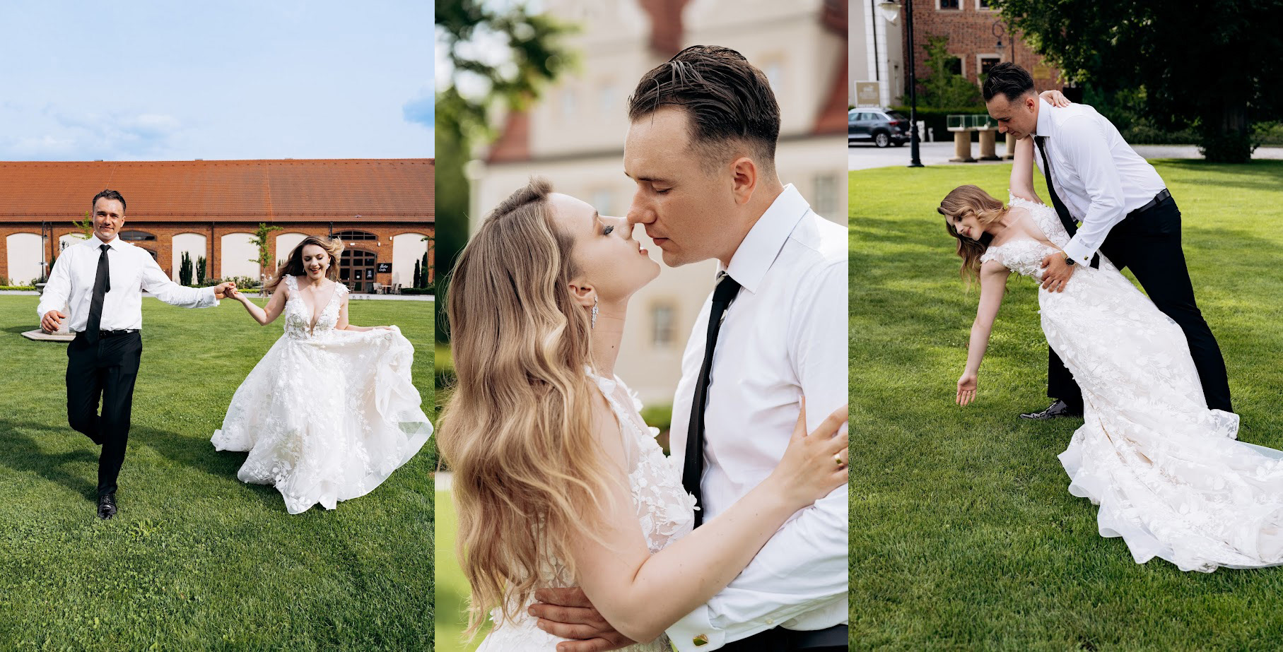 polish wedding photoshoot castle