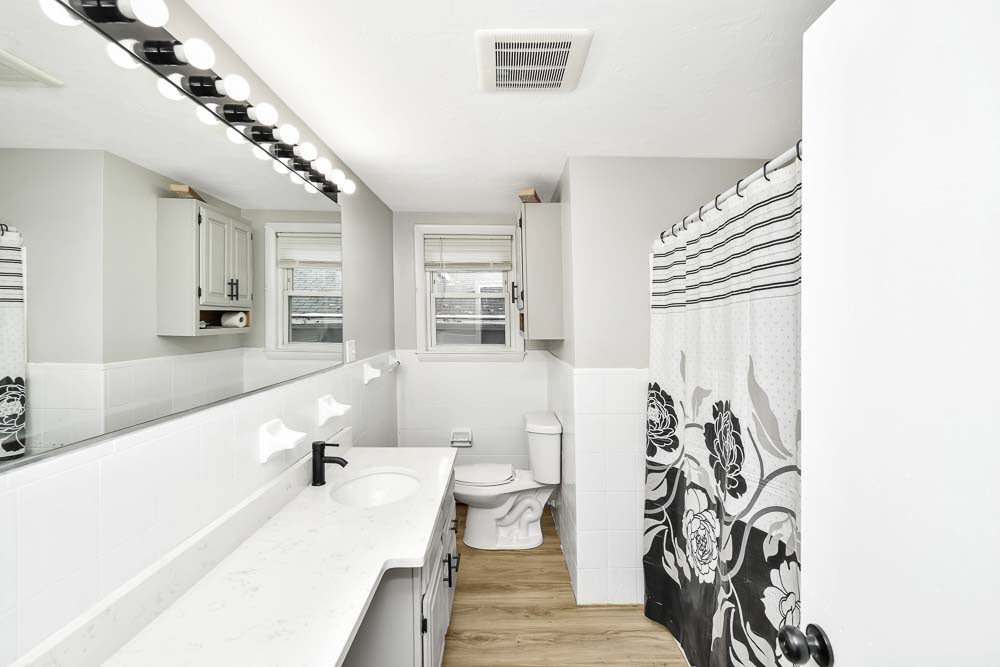 Sterling Lundy Boston Trust Realty Group 508-326-3704 OPEN HOUSE CANCELLED. SELLER SAID SELL SELL SELL !!!! PRICE REDUCTION. 369K Finally a place to call home. Beautifully renovated ranch to your liking ...and ...and ITS UNDER 400,000.00 !!! This is the perfect starter home,downsizing or if you are simply looking for easy living. Over-sized fenced yard with a shed to watch the kids play or enjoy time with family and friends. With a new roof there is nothing to do but move in. The home offers 2 generous sized bedrooms and a master bedroom that has walk-in closet. It doesn't stop there .... Step inside the natural sun light open kitchen / dining floor plan with stainless steel appliances, quartz counter-tops which is also featured in the bathroom.Home is conveniently located near shopping, schools, major routes, and the commuter rail. Don't delay and miss out !!!