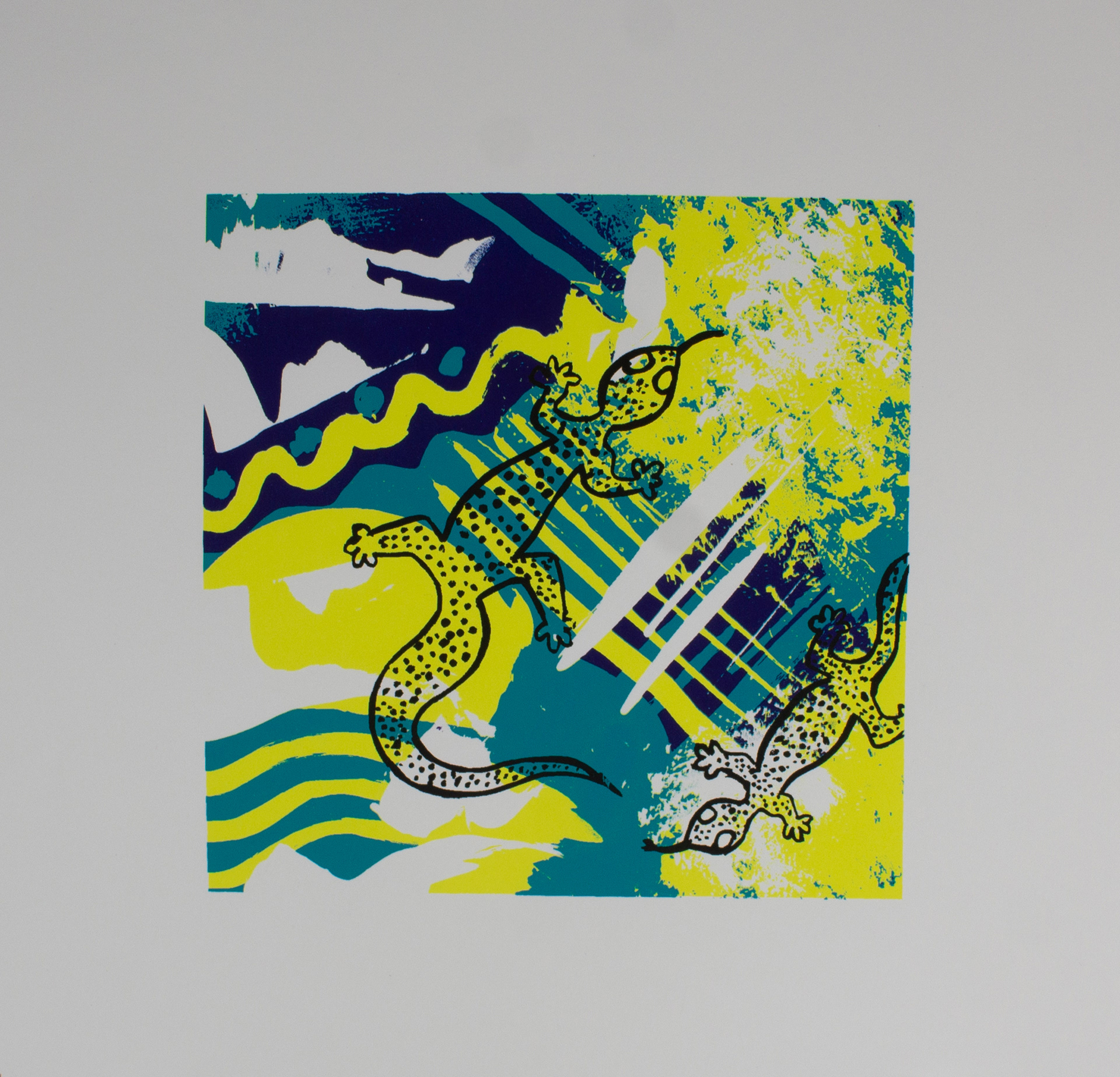 Lazy Lizard Silkscreen