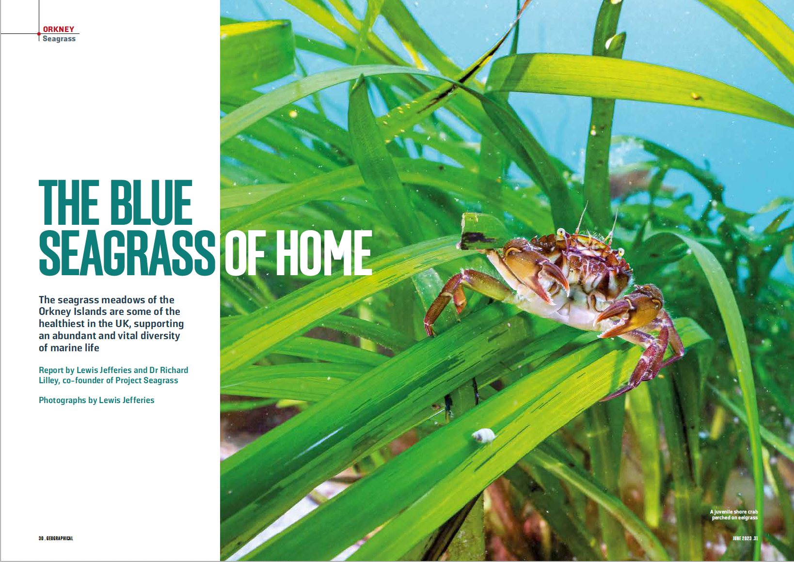 Geographical Magazine feature 06.2023