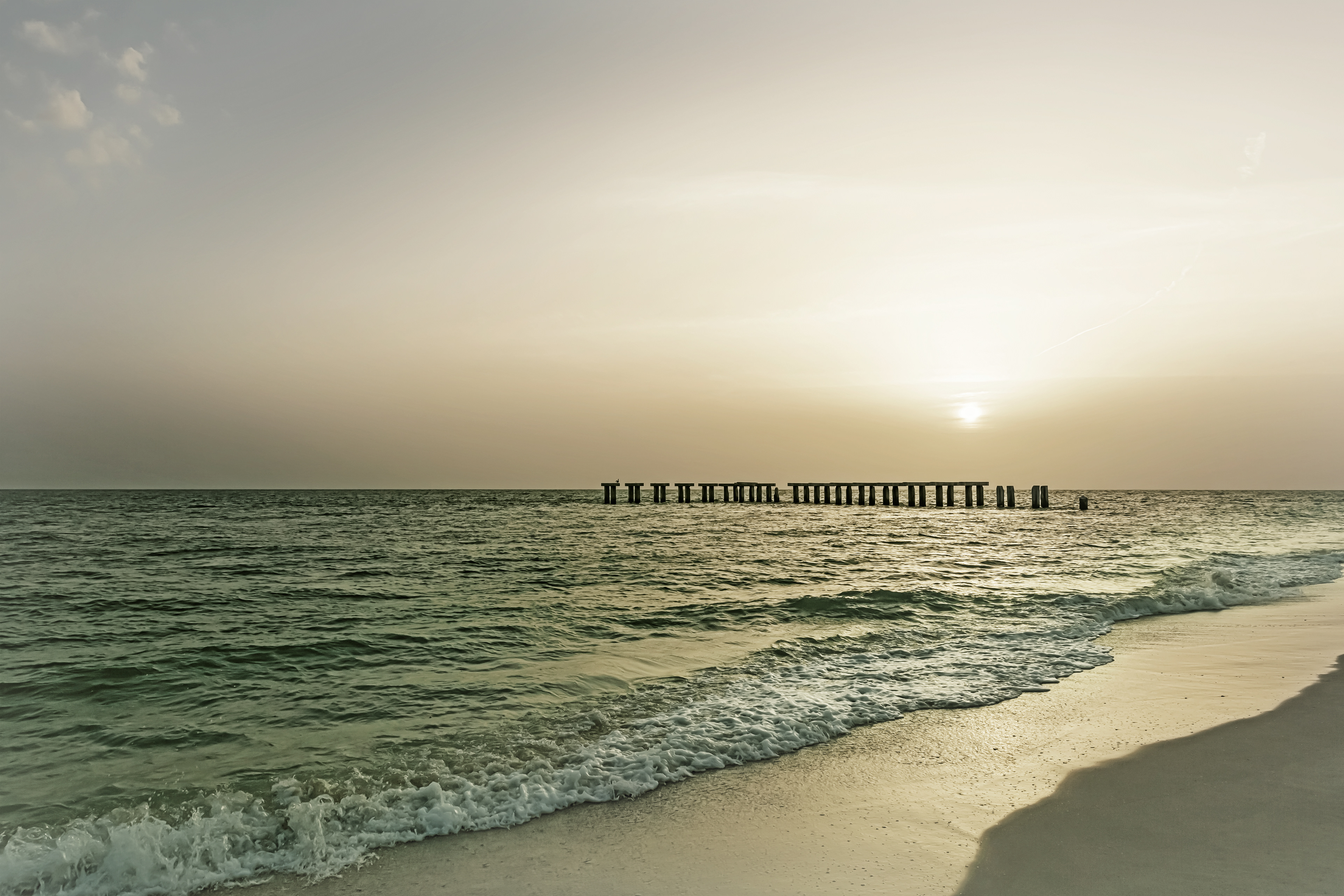 VS032_Gasparilla Island Sunset | Vintage