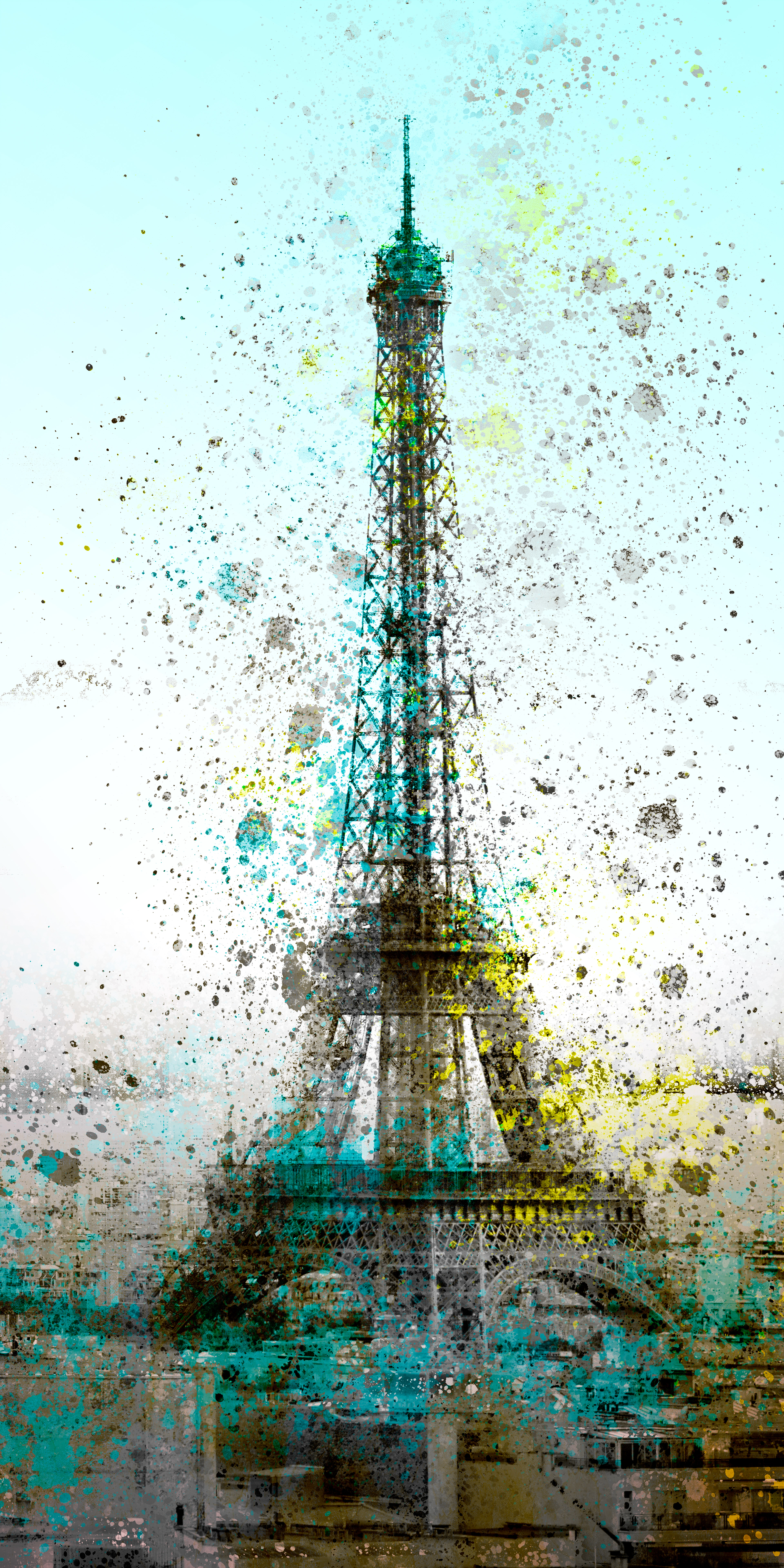 UA002_City Art PARIS Eiffel Tower