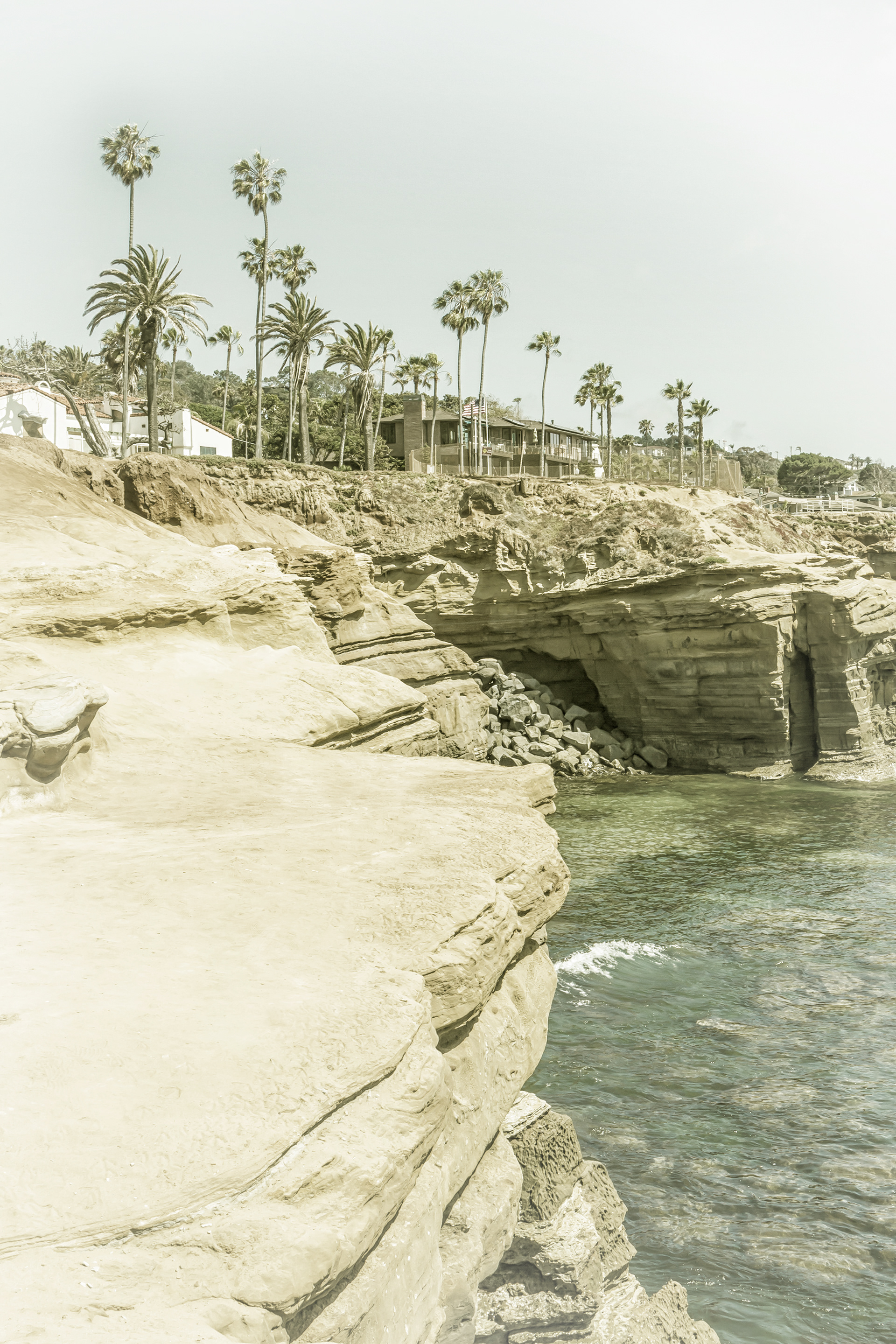 VS019_SAN DIEGO Sunset Cliffs | Vintage