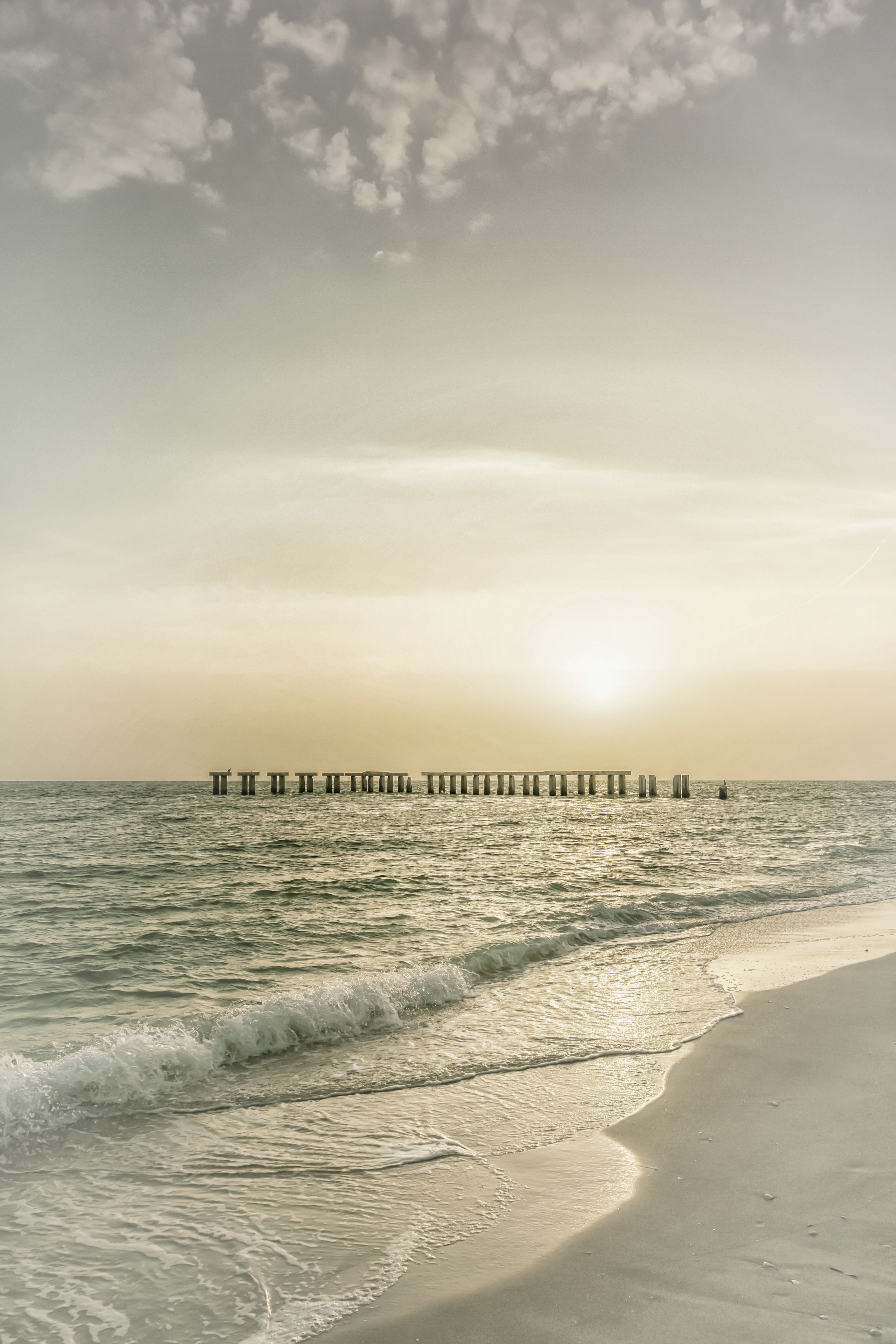 VS009_Gasparilla Island Sunset | Vintage