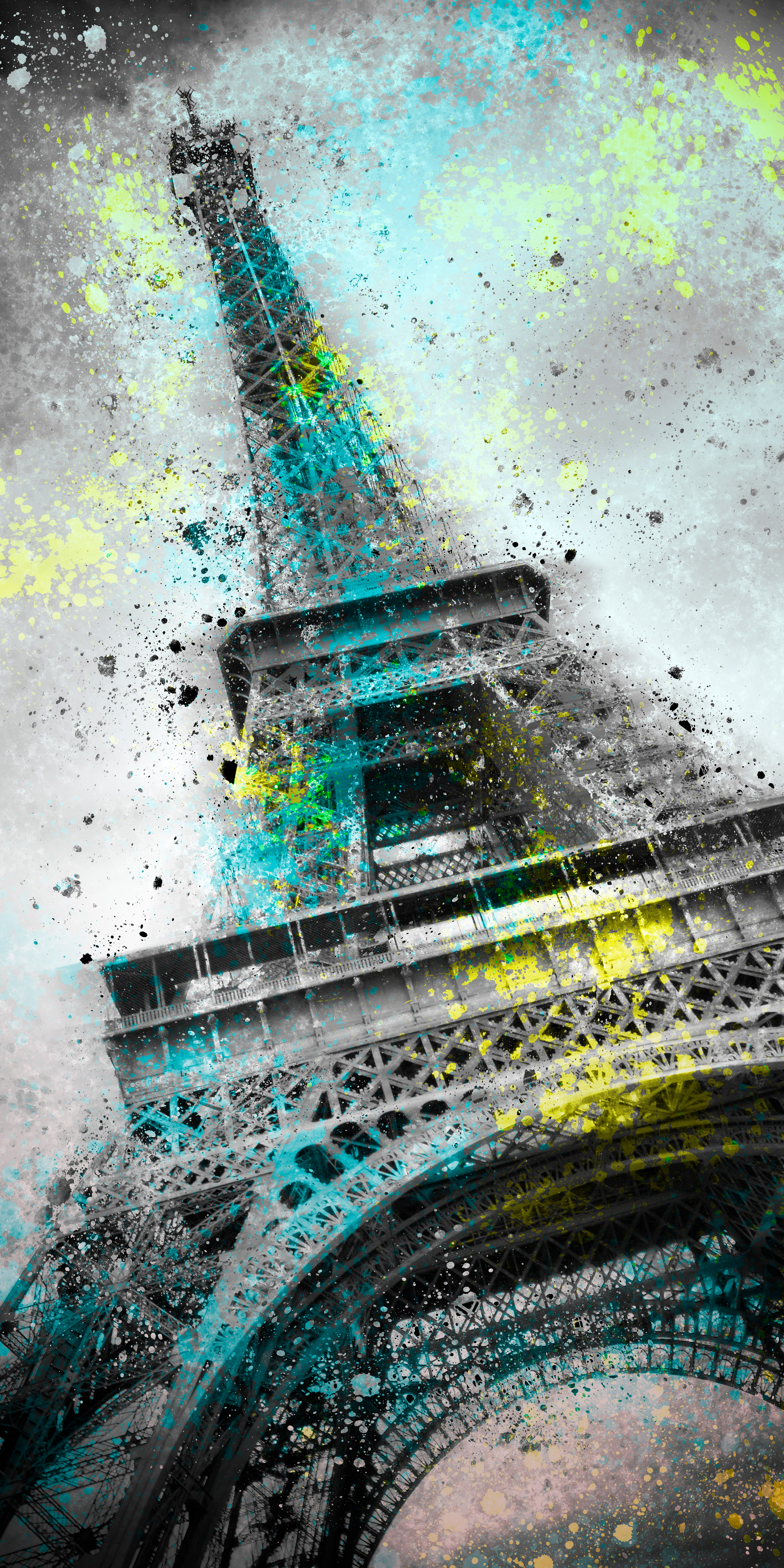 UA001_City Art PARIS Eiffel Tower III