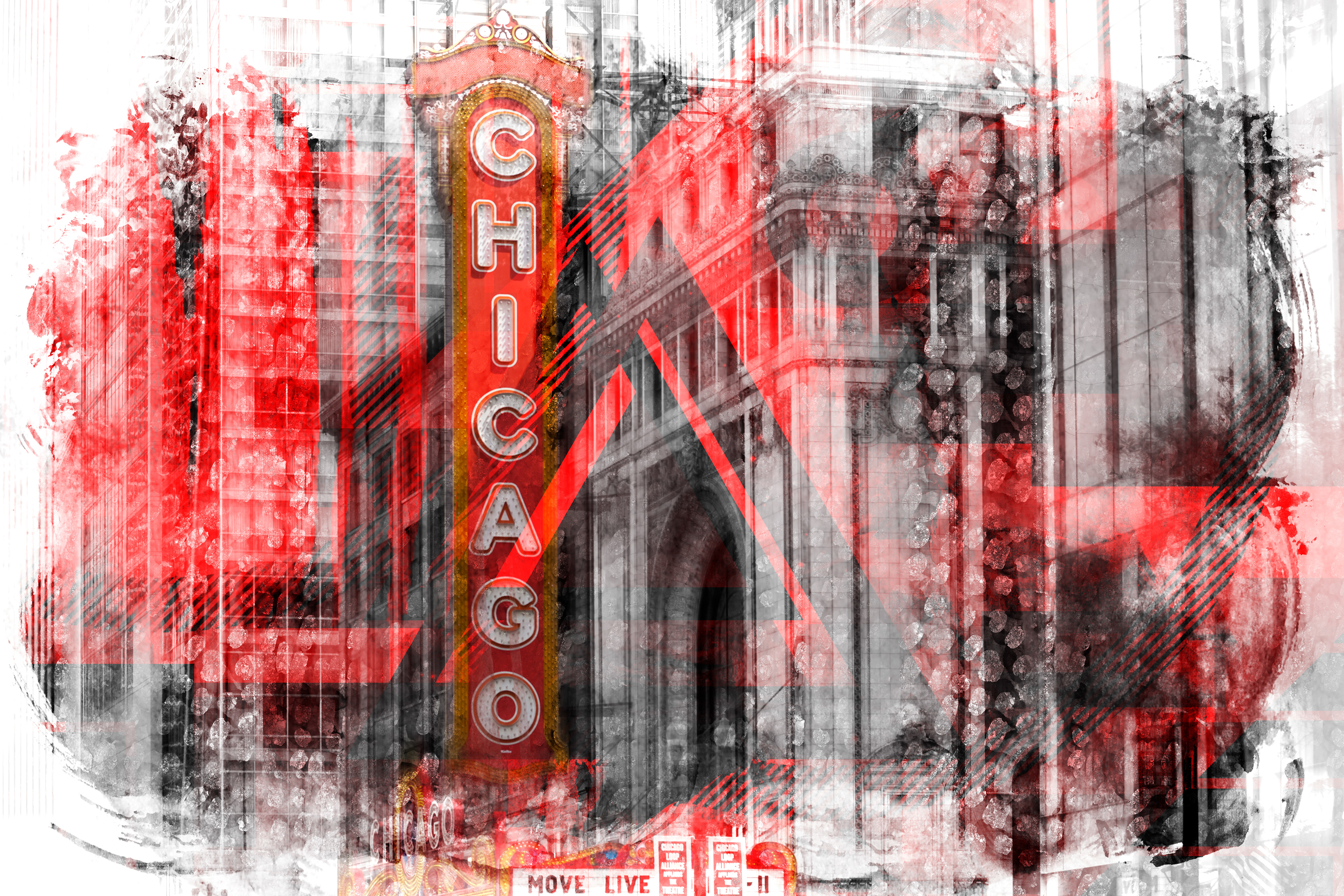 UA006_Chicago | Geometric Mix No. 4