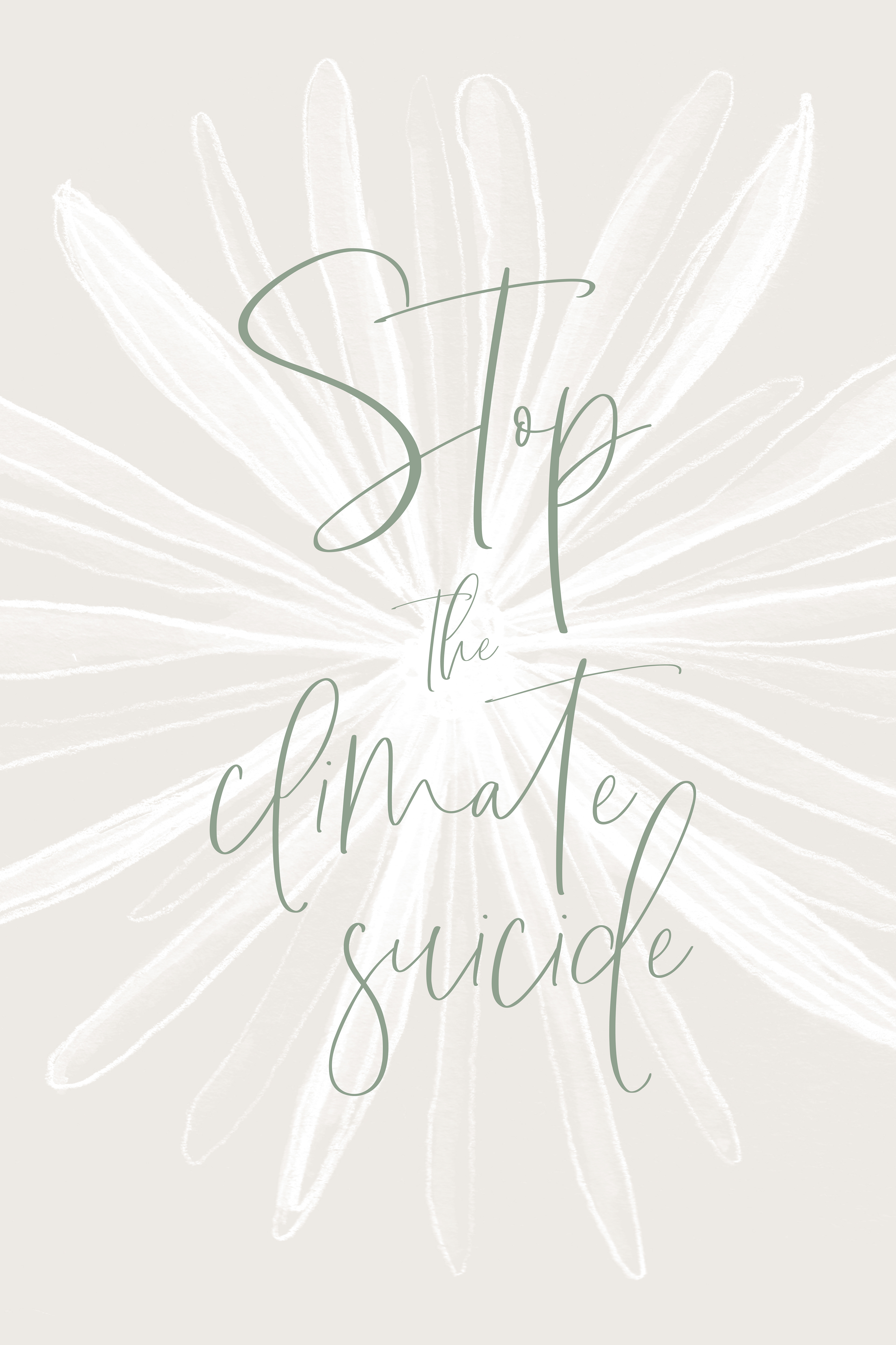 ED015_Stop the climate suicide