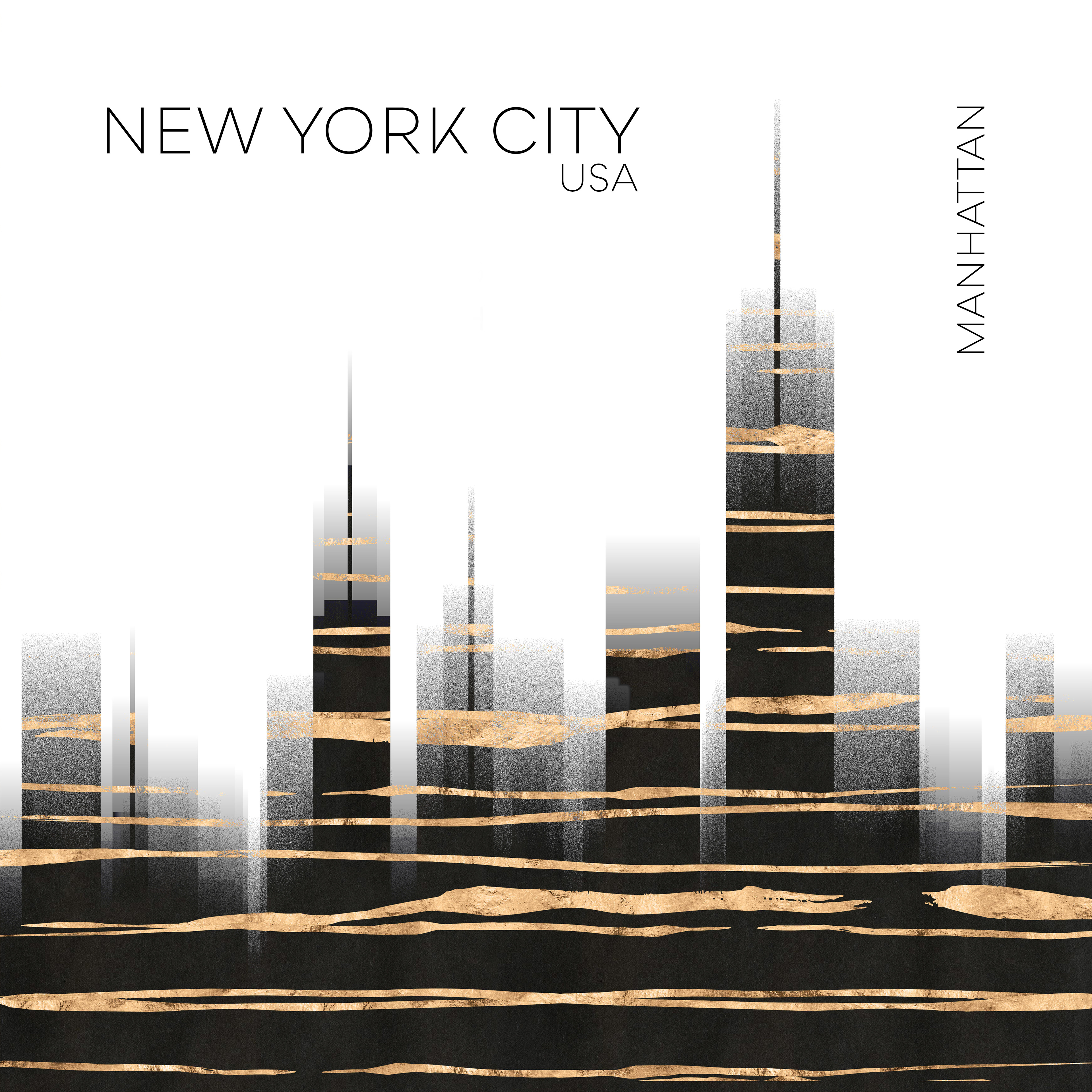 UA060_Urban Art NYC Skyline
