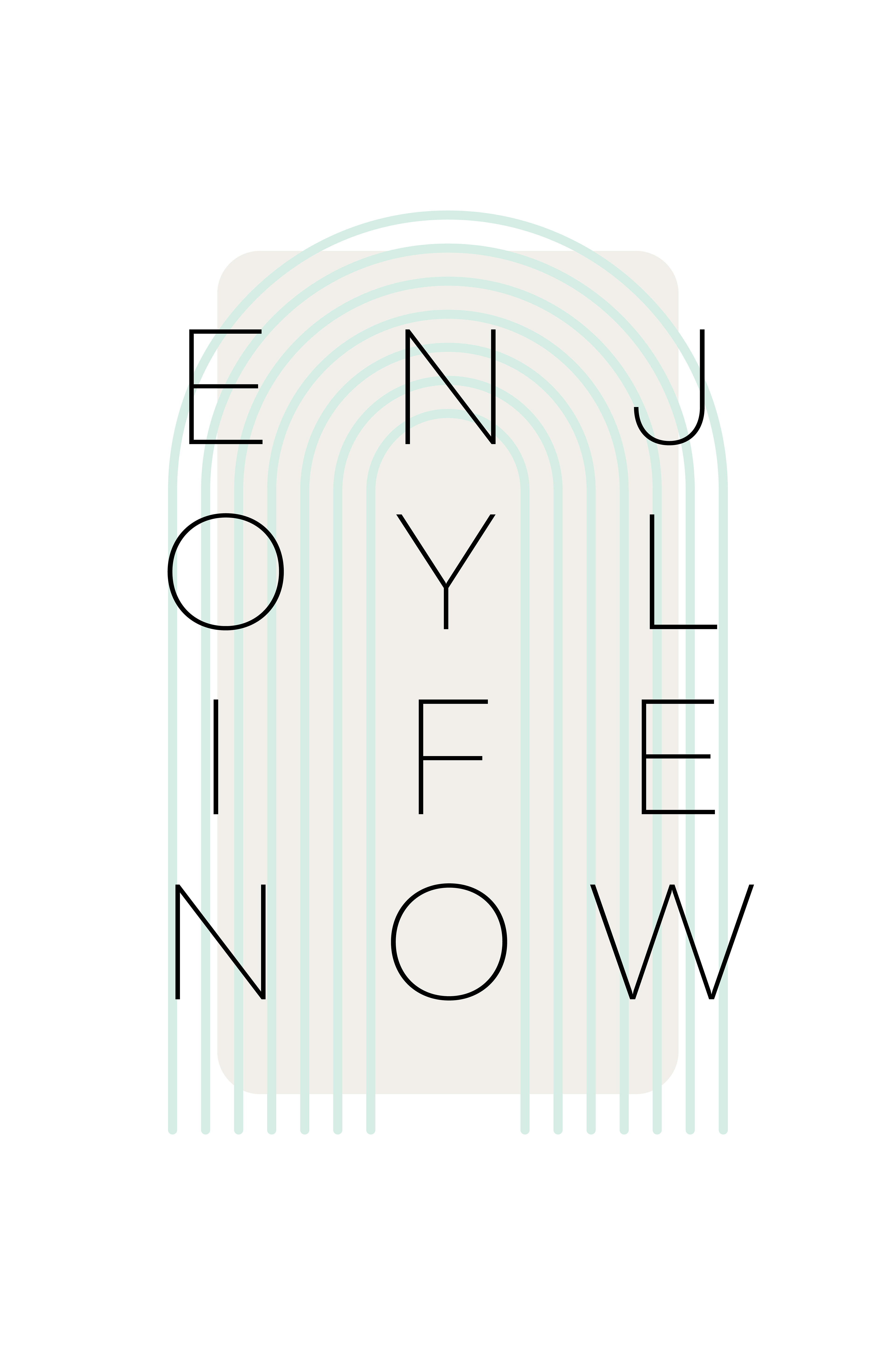 MT041_Enjoy life now - turquoise 