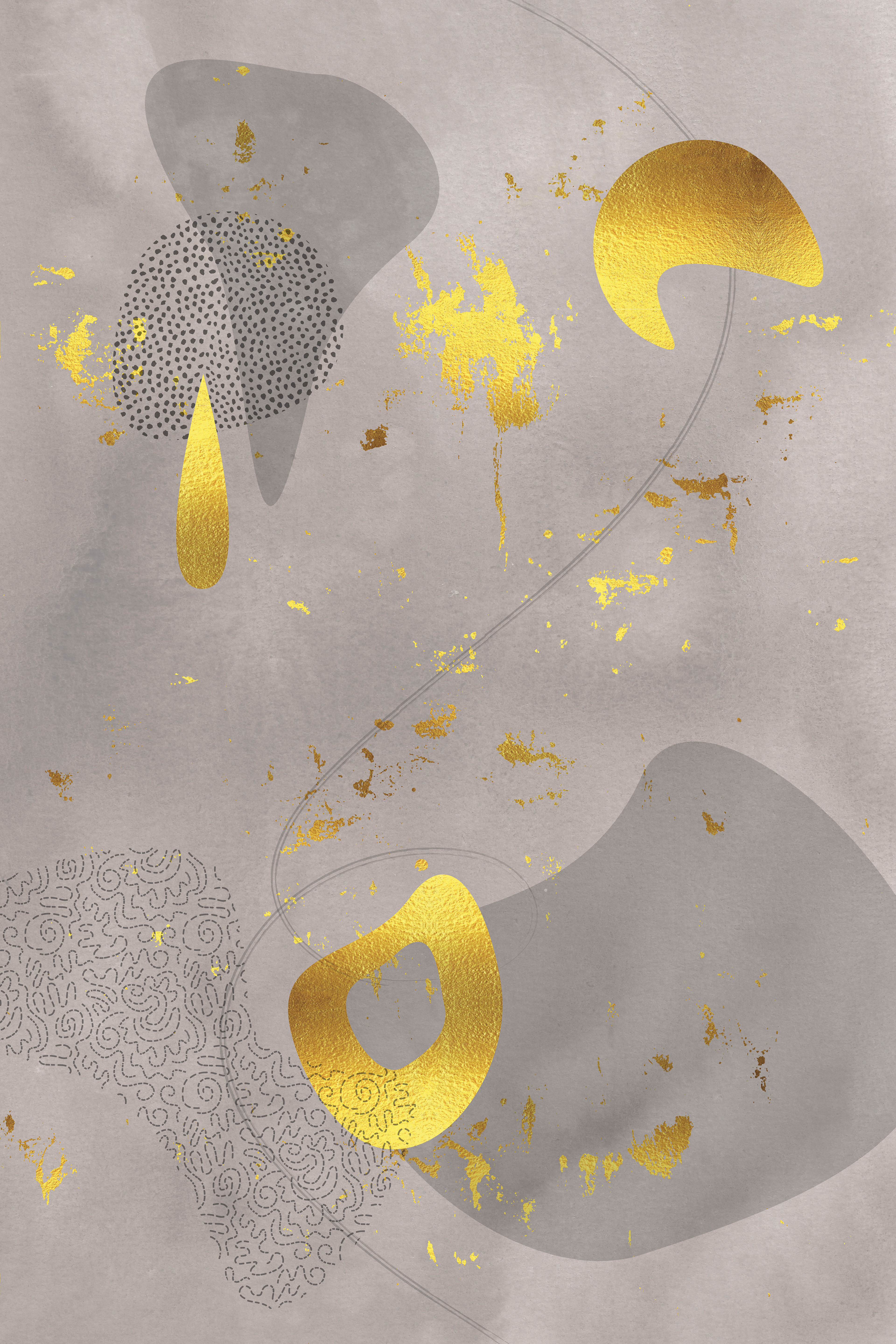 GA054_Mid-Century Vintage No. 5 | golden-brown  