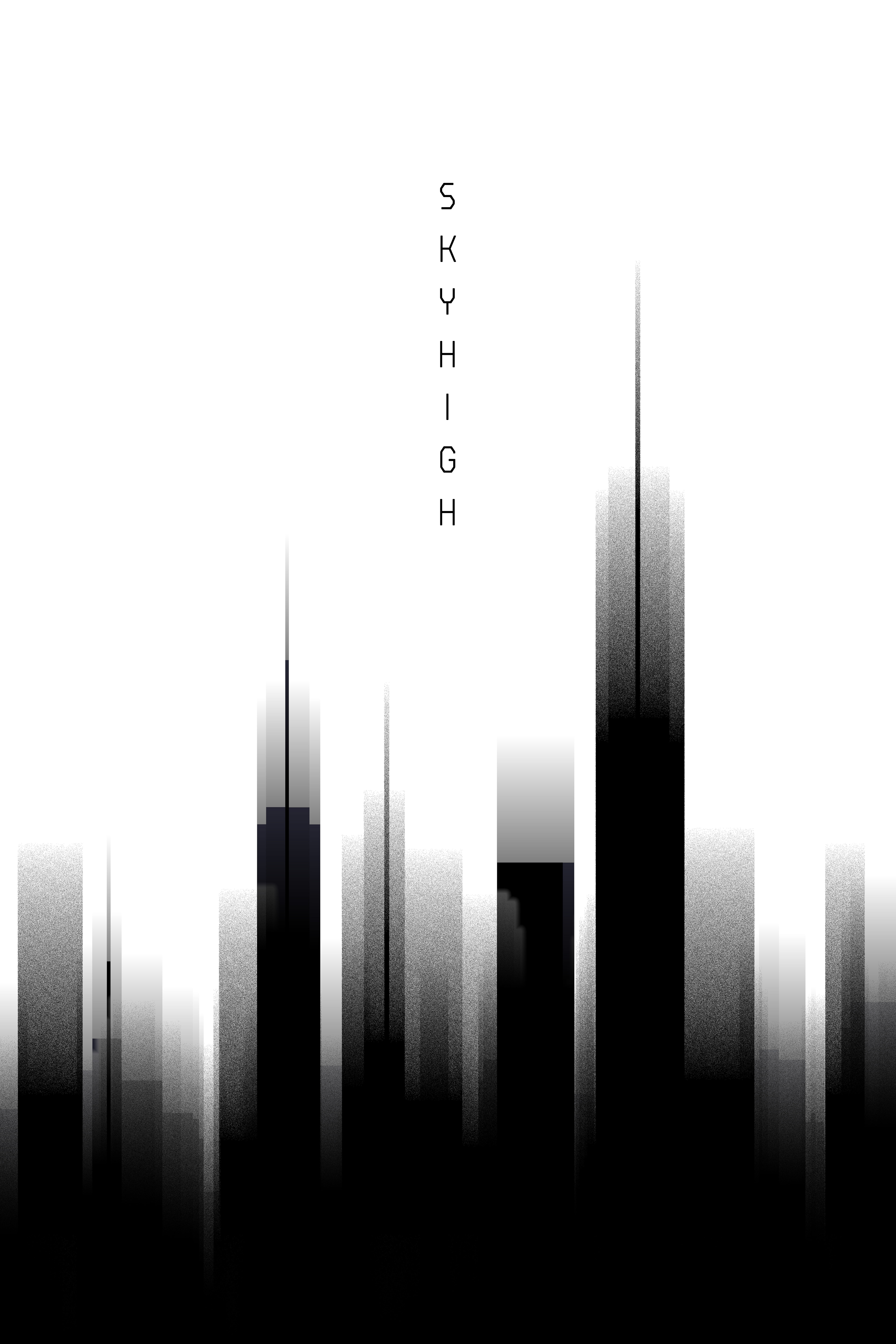 UA070_Graphic Art SKYHIGH | white