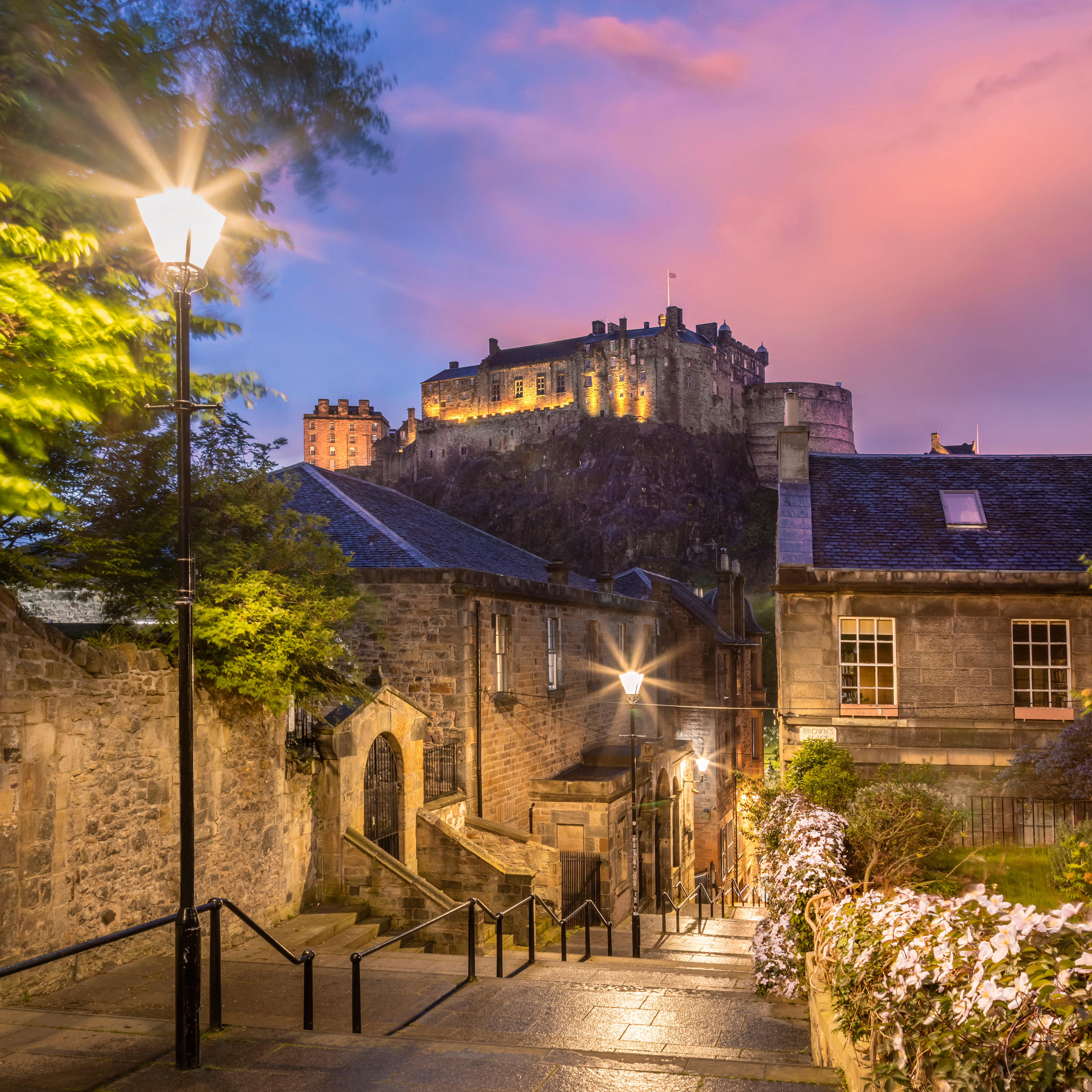 CS033_Fantastic Edinburgh sunset