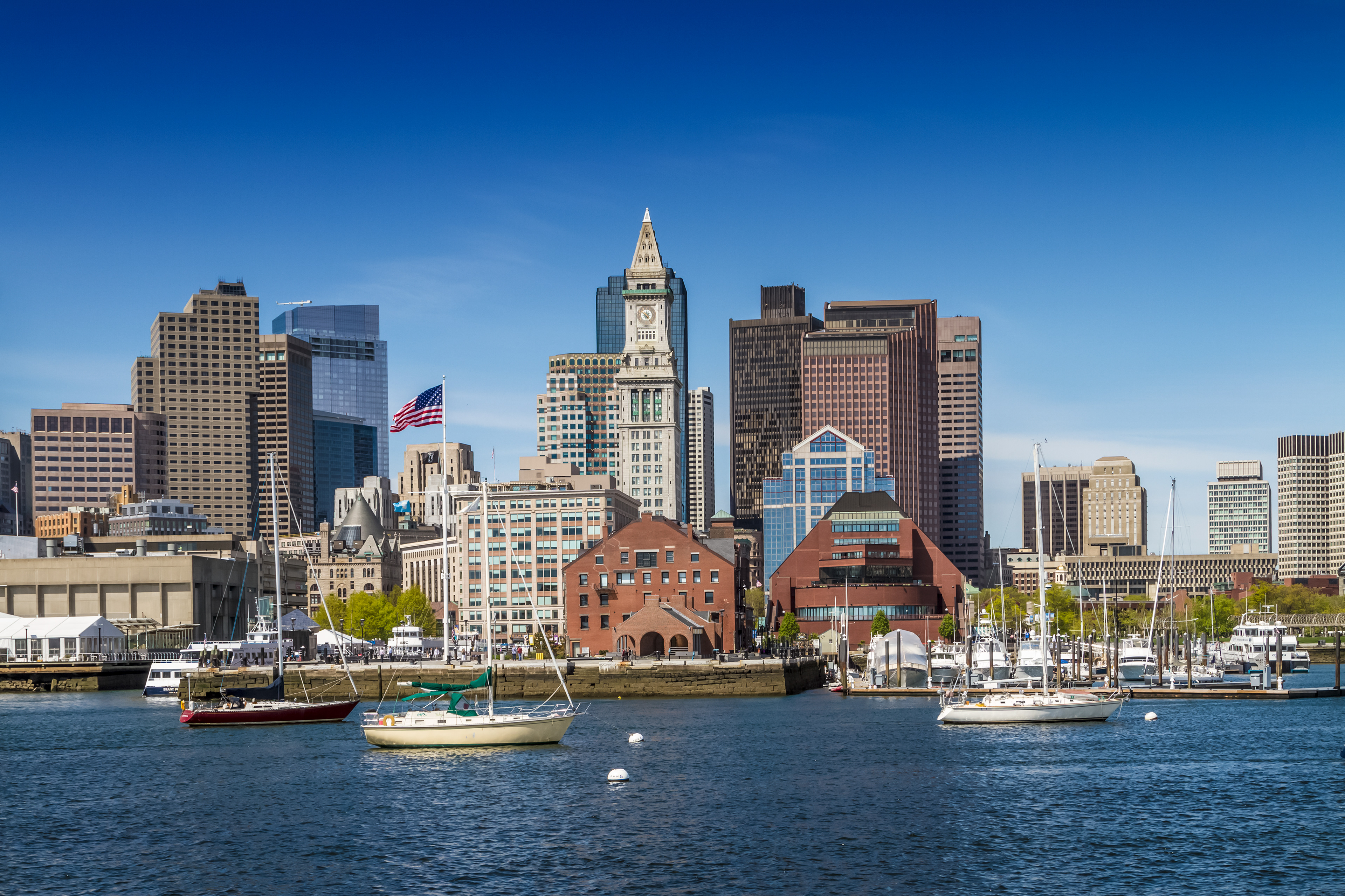 CS024_BOSTON Skyline North End & Financial District