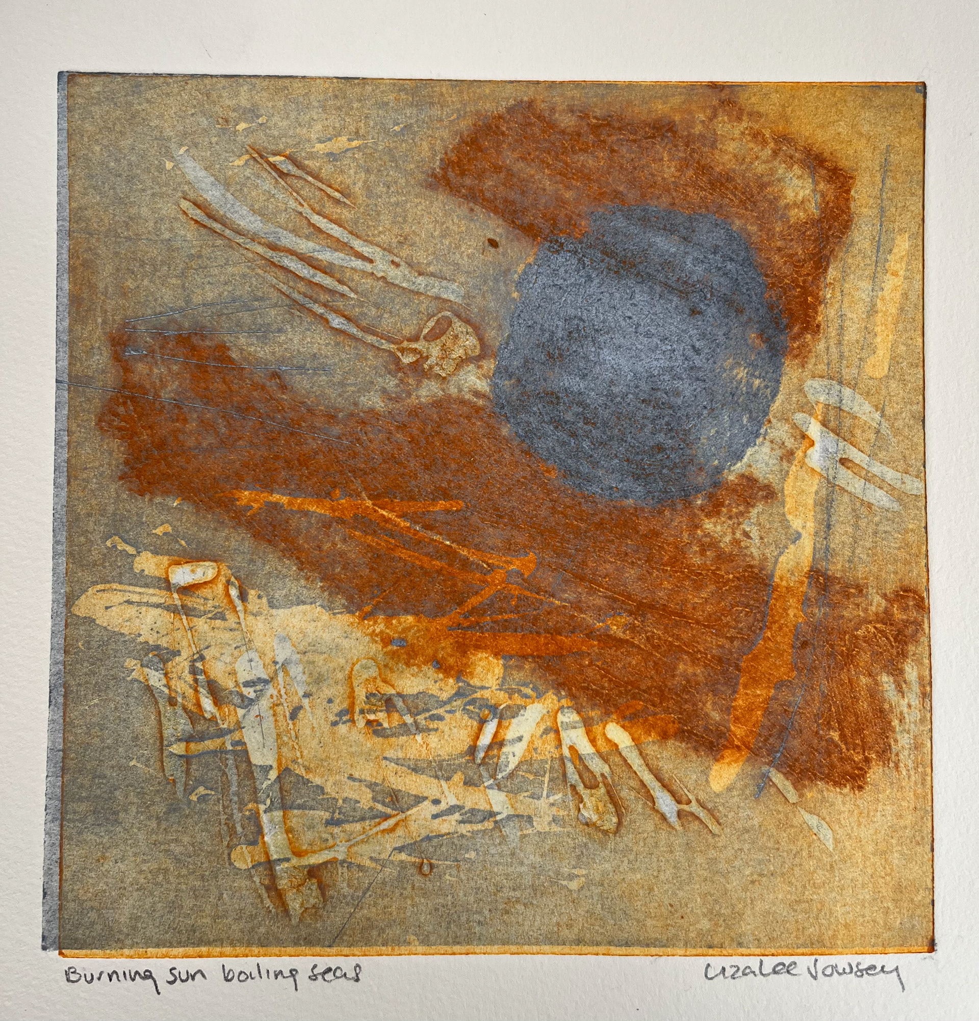 Burning Sun Boiling Sea