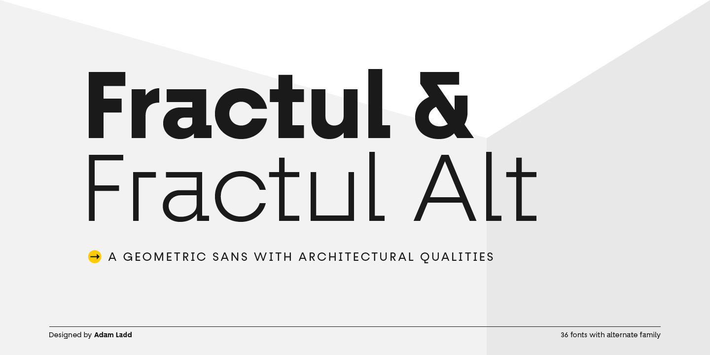 Fractul and Fractul Alt Font Family