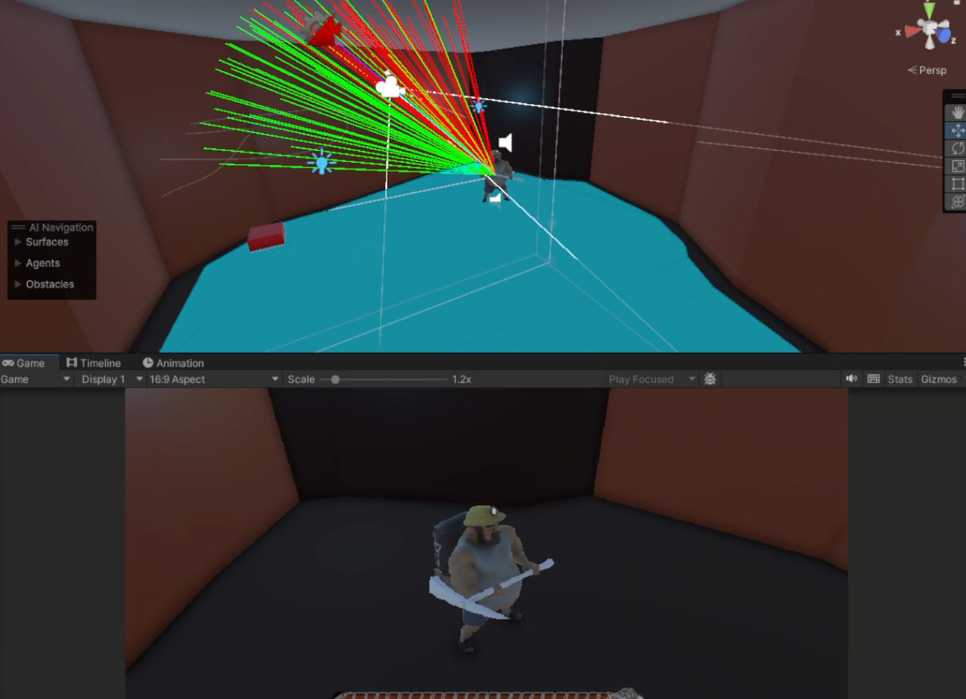 Final third person Camera with custom collider