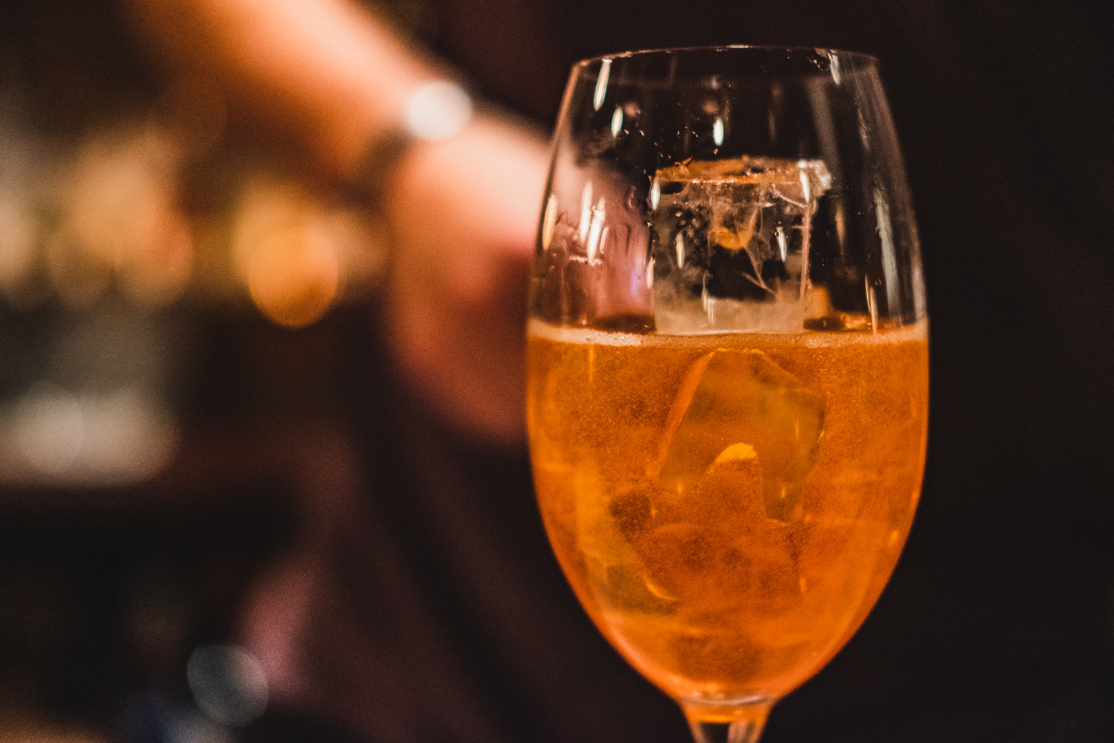 Aperol Spritz at Hanging Ditch