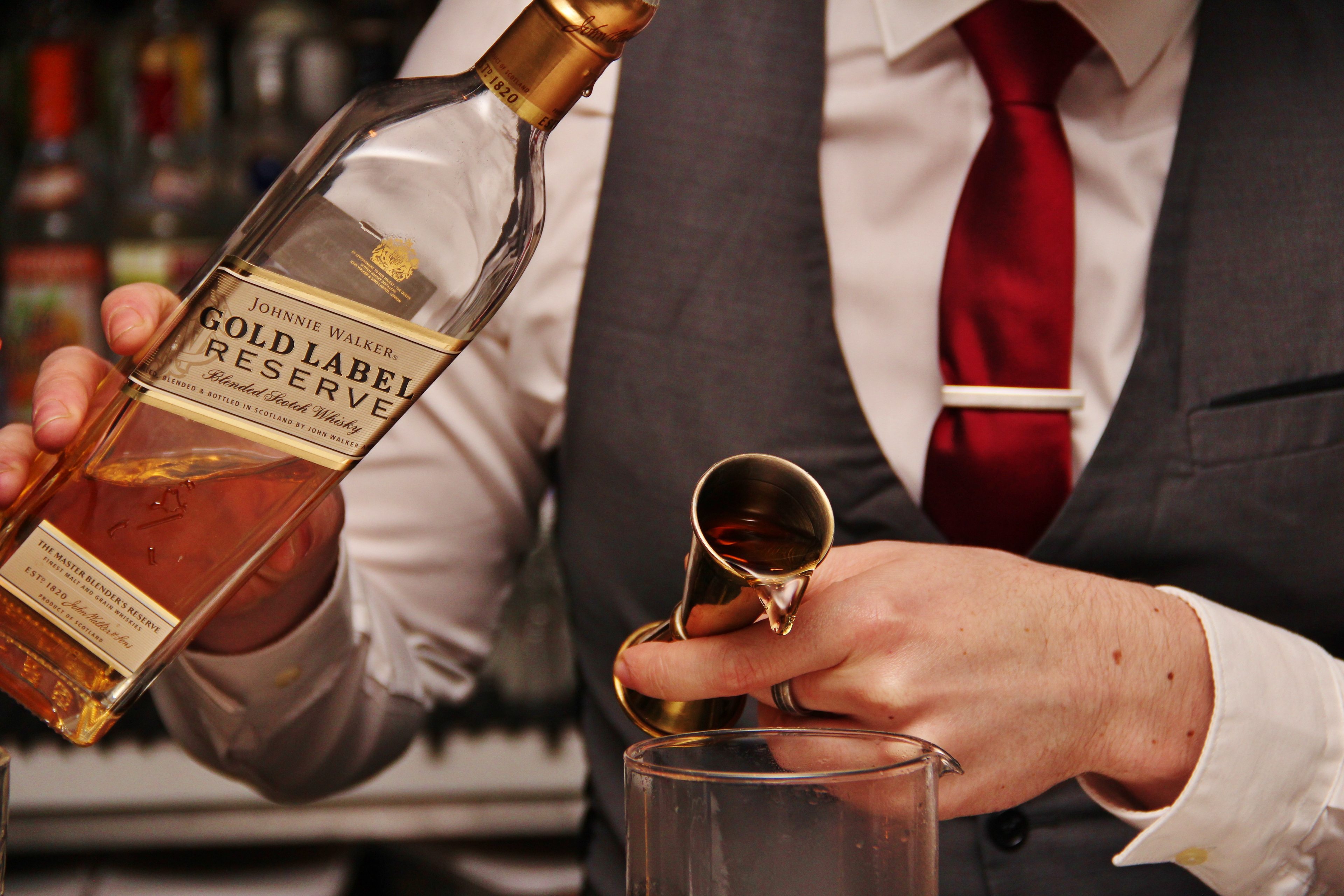 Johnnie Walker Gold Label at Tigerlily
