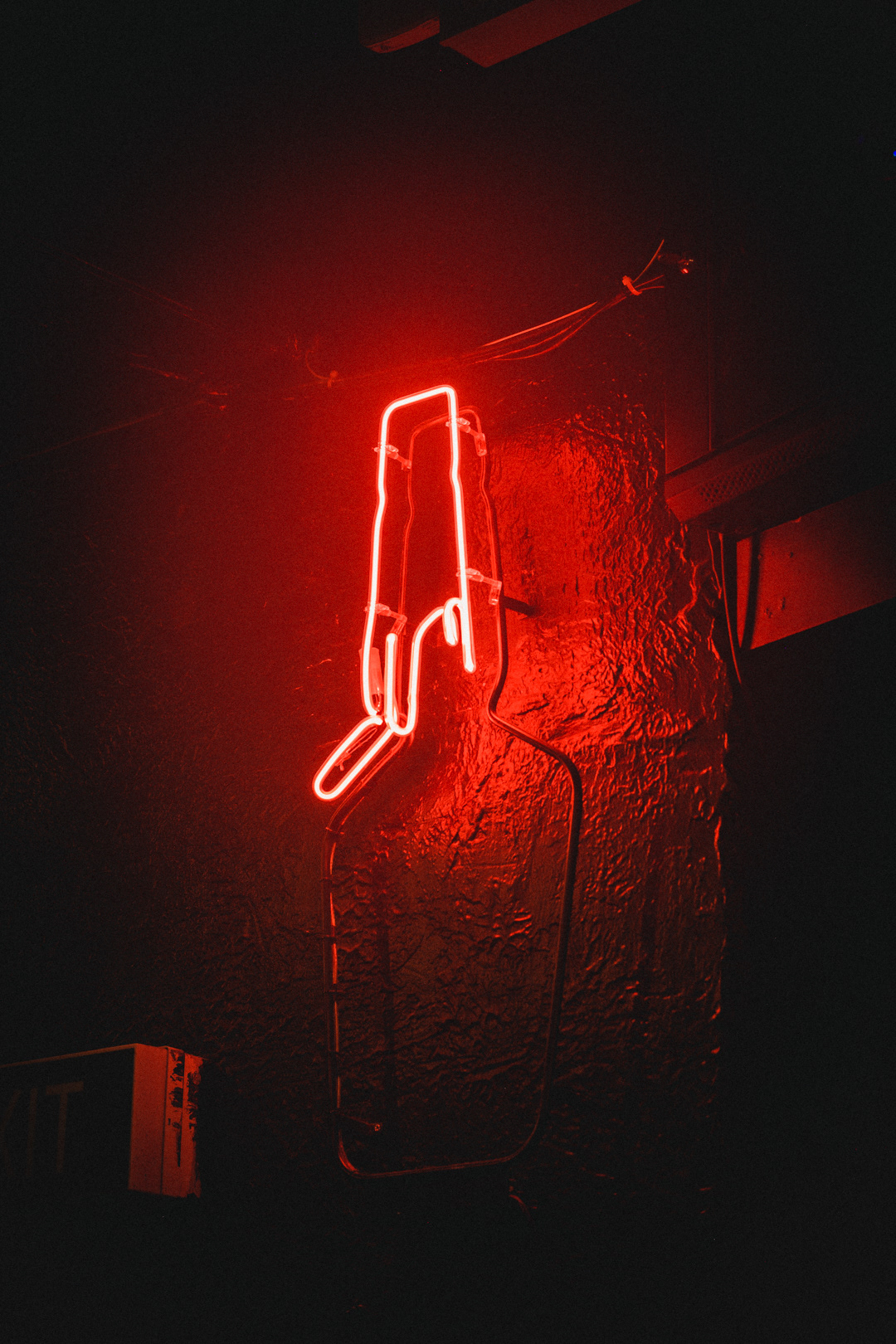 Maker's Mark Neon Sign @ Birdcage Bar