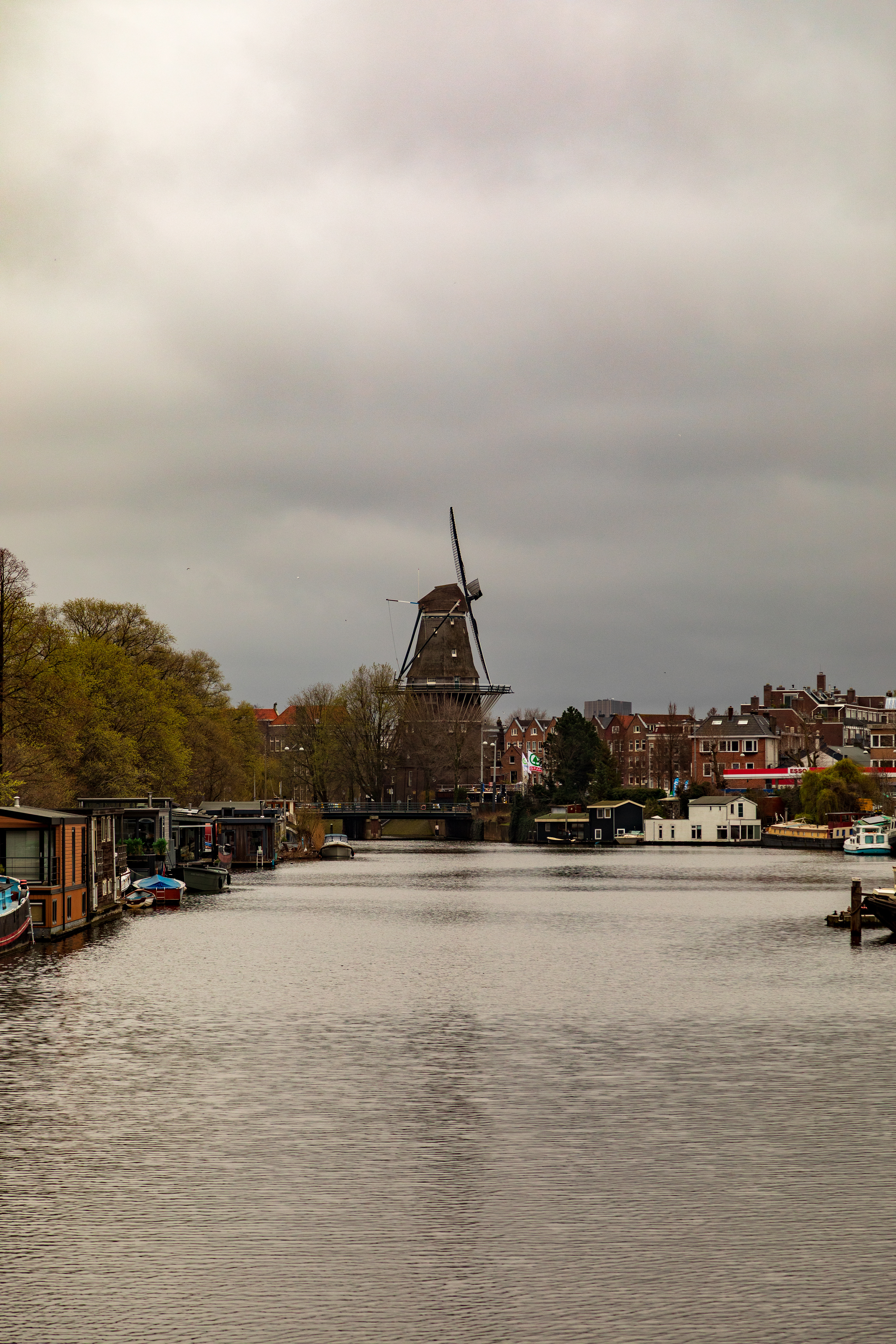 A windmill within Amsterdam