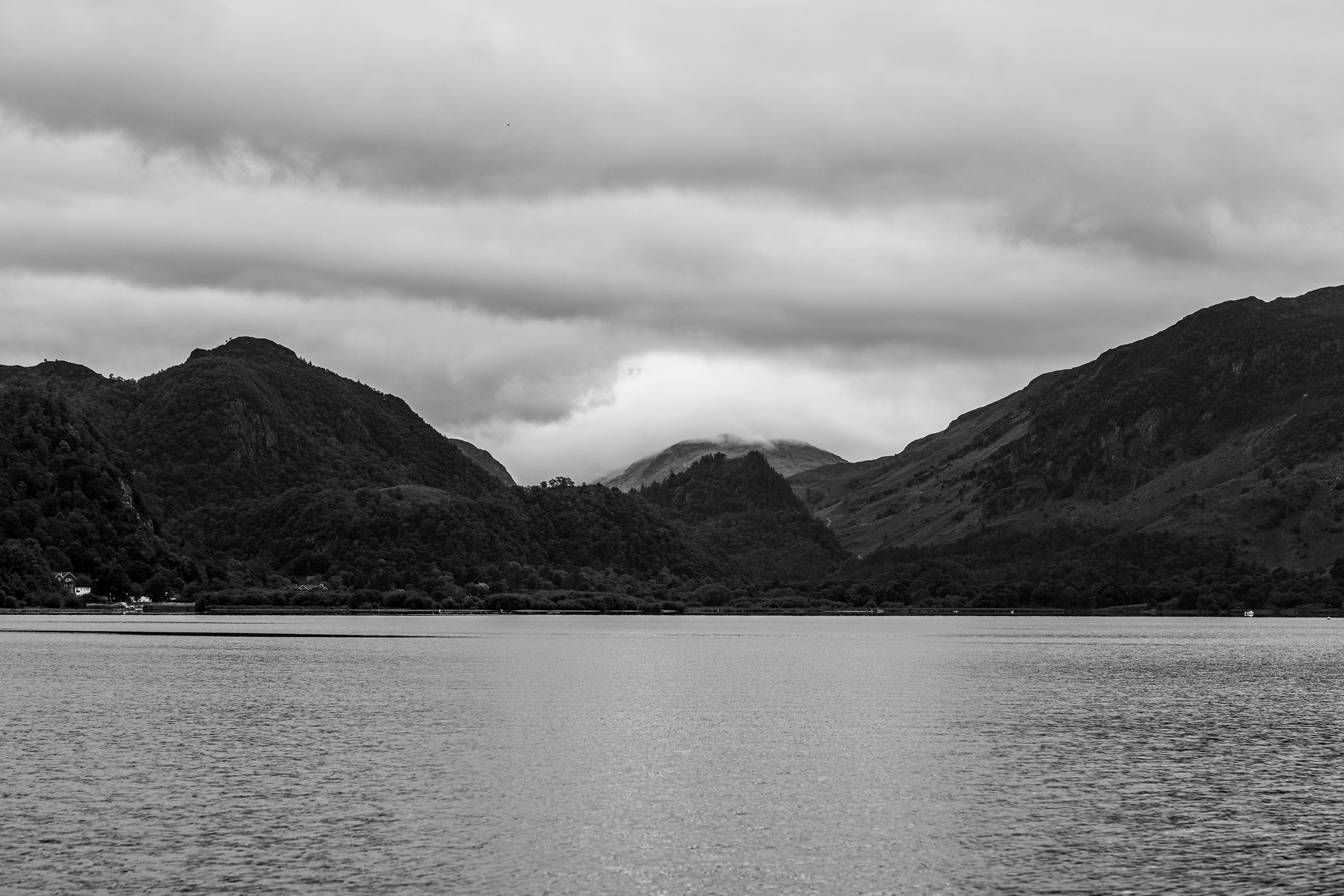 The jaws of Borrowdale from Derwent Water