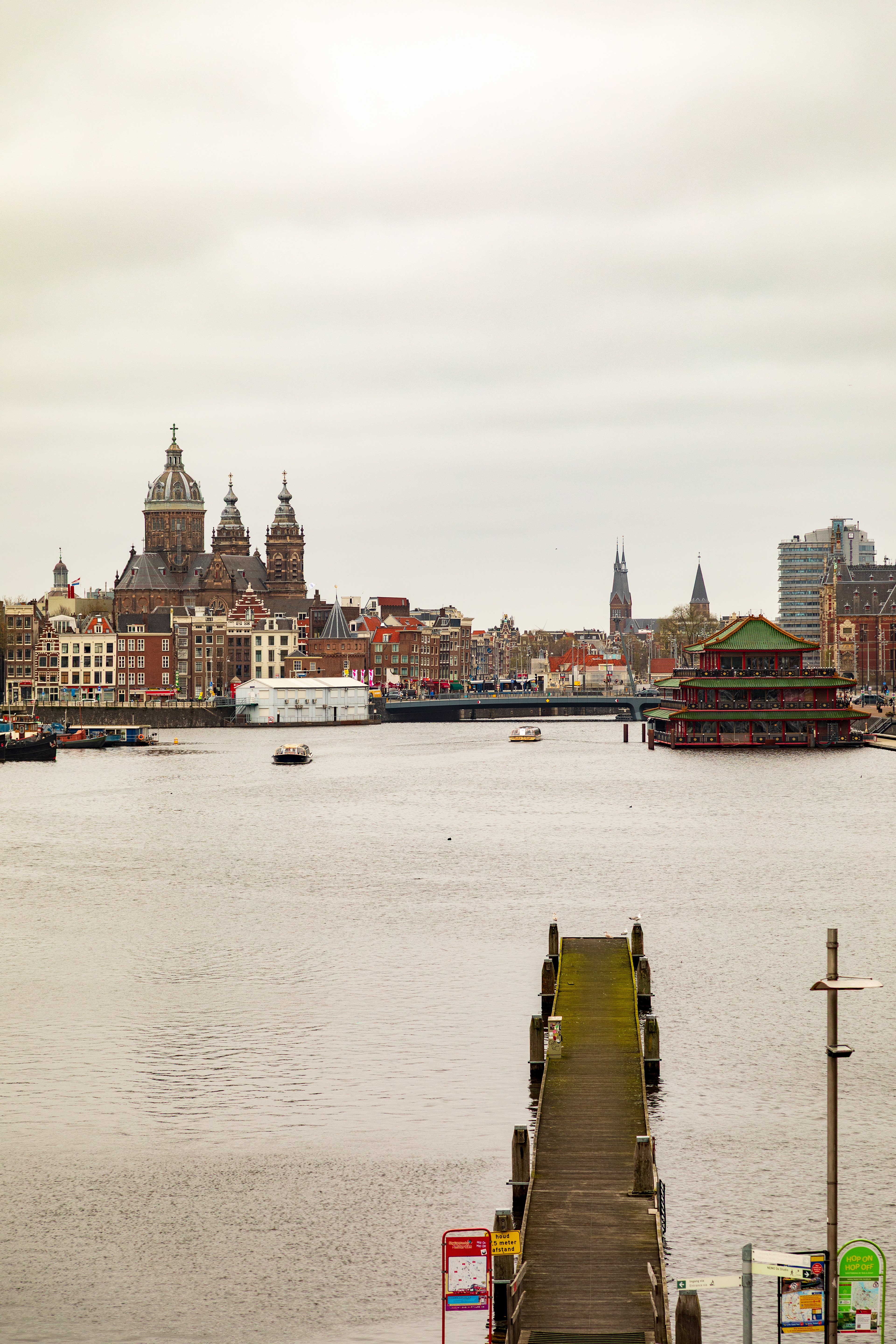Amsterdam cityscape