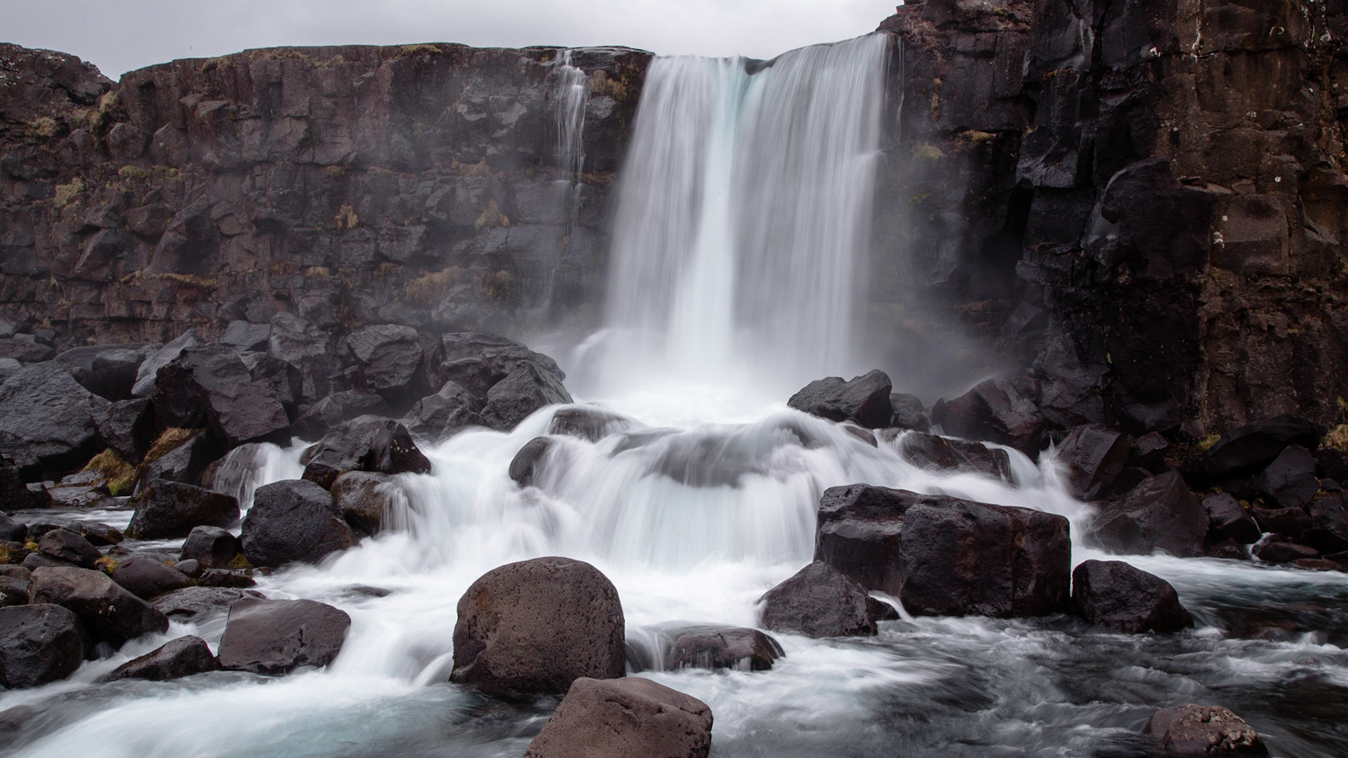 Öxarárfoss Falls, Iceland