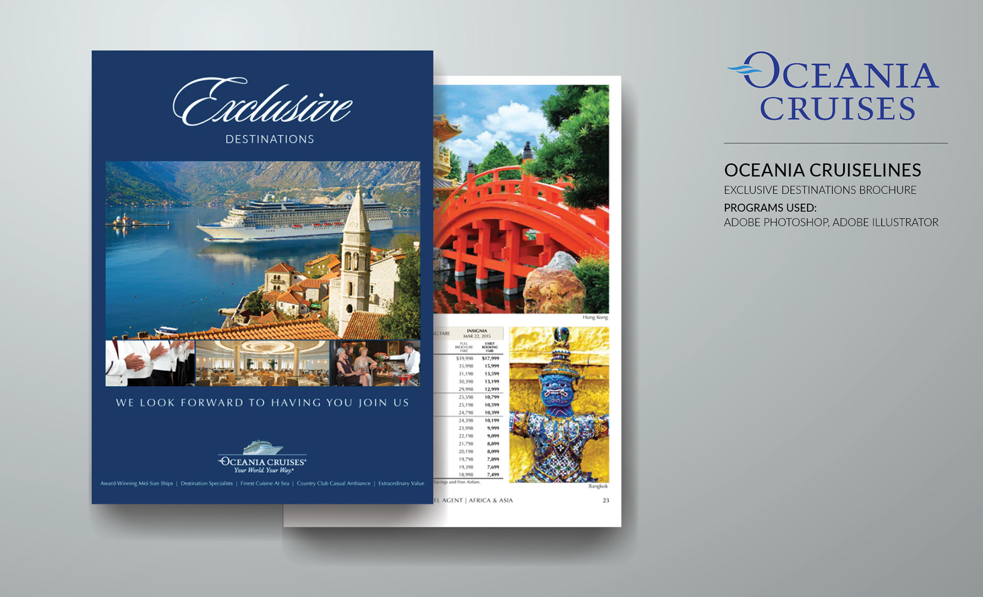 Oceania Cruises - Publication