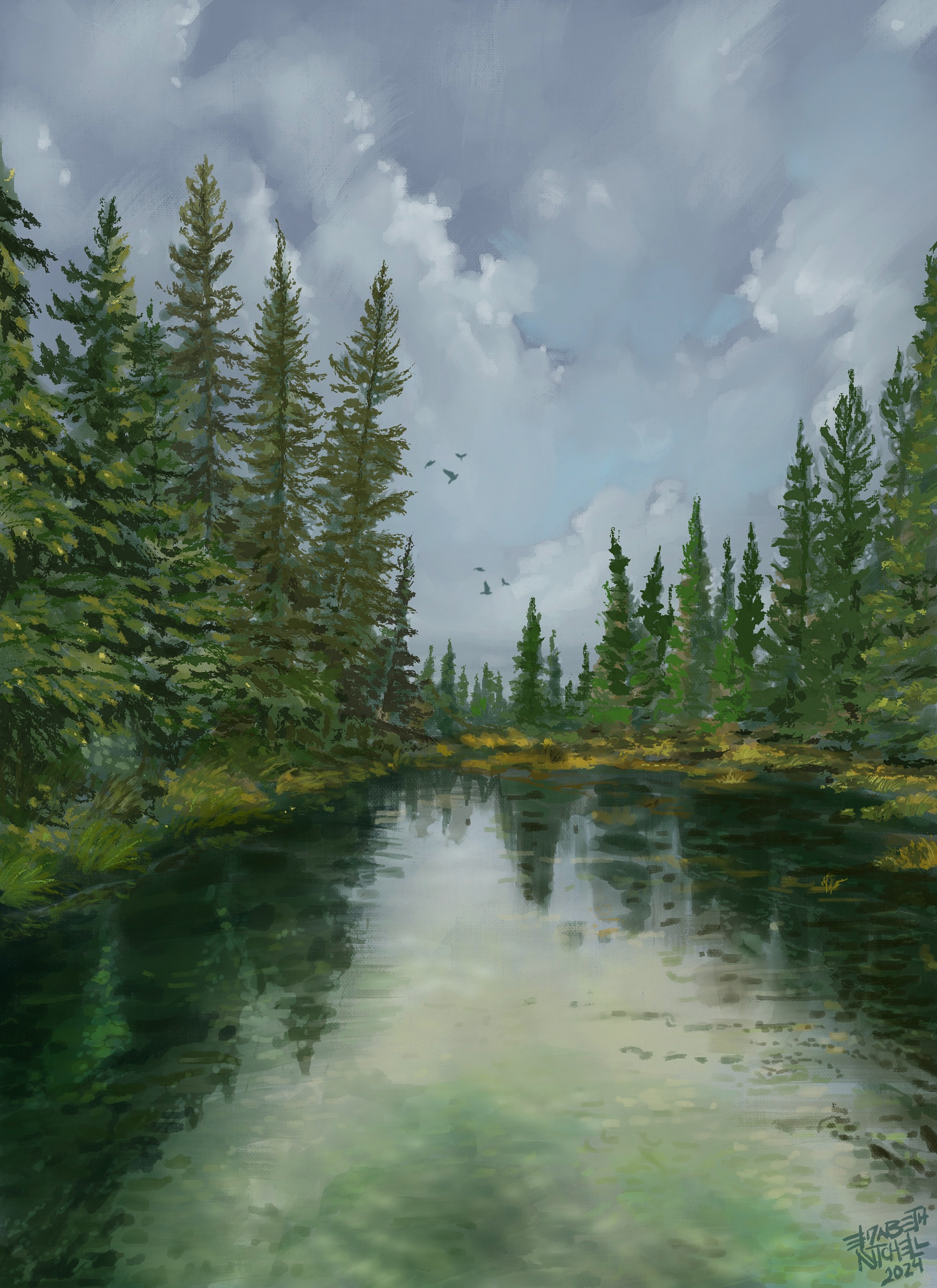 Riverside at Yellowstone.
