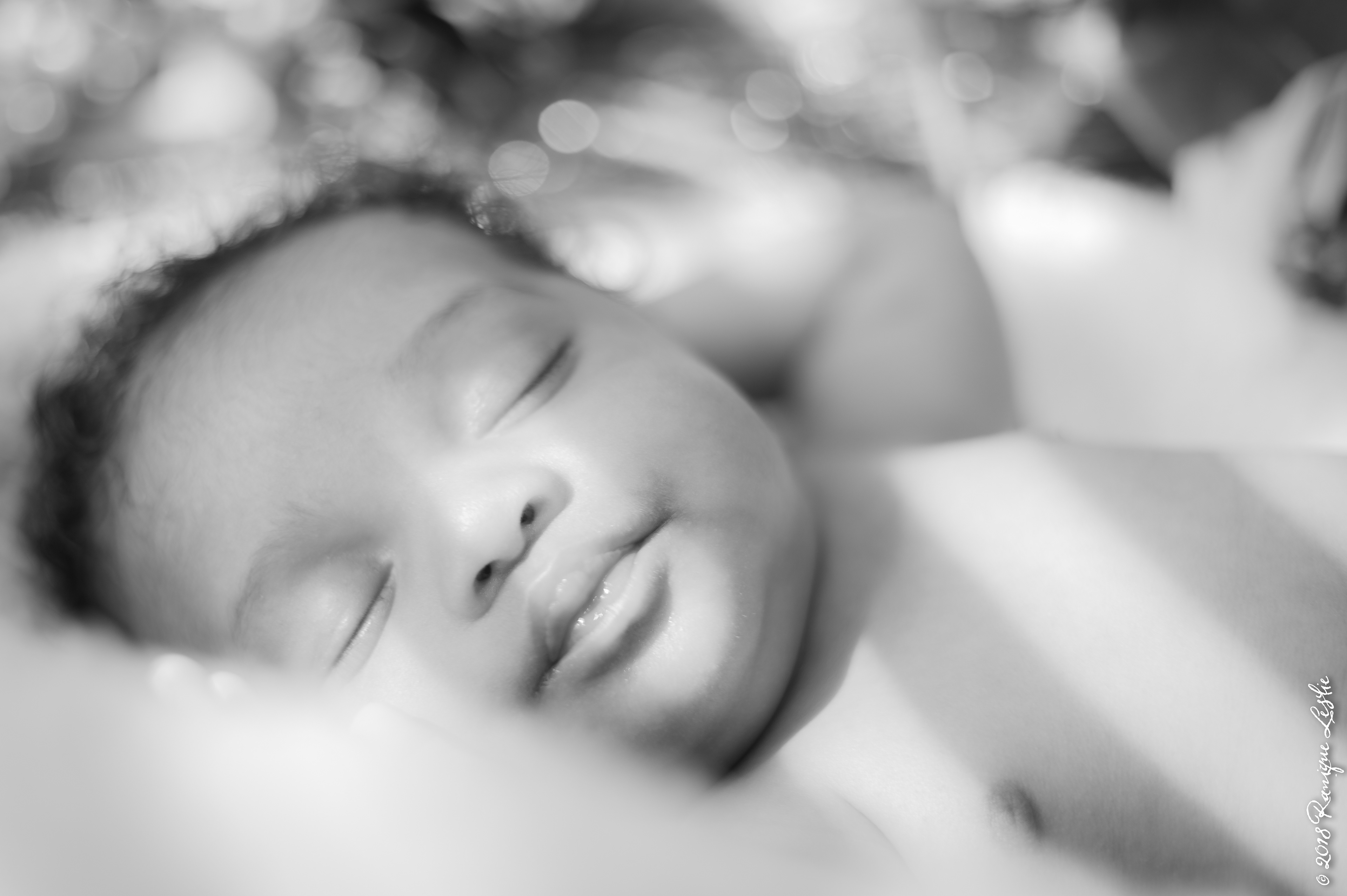 Baby sleeping (Close up)