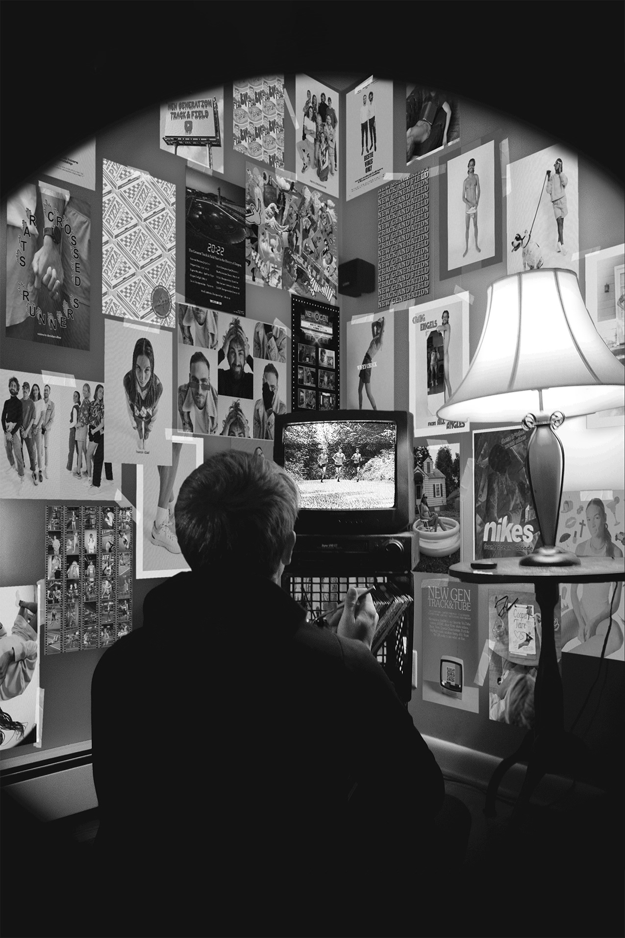 "We want you to tear out the pages and hang them on the wall" - New Generation Track and Field