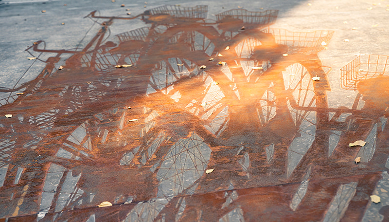 One Day on Two Orbits (Detail). Photo: TiKL, 2021