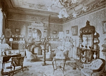 Grand Room of the Tower House in 1908