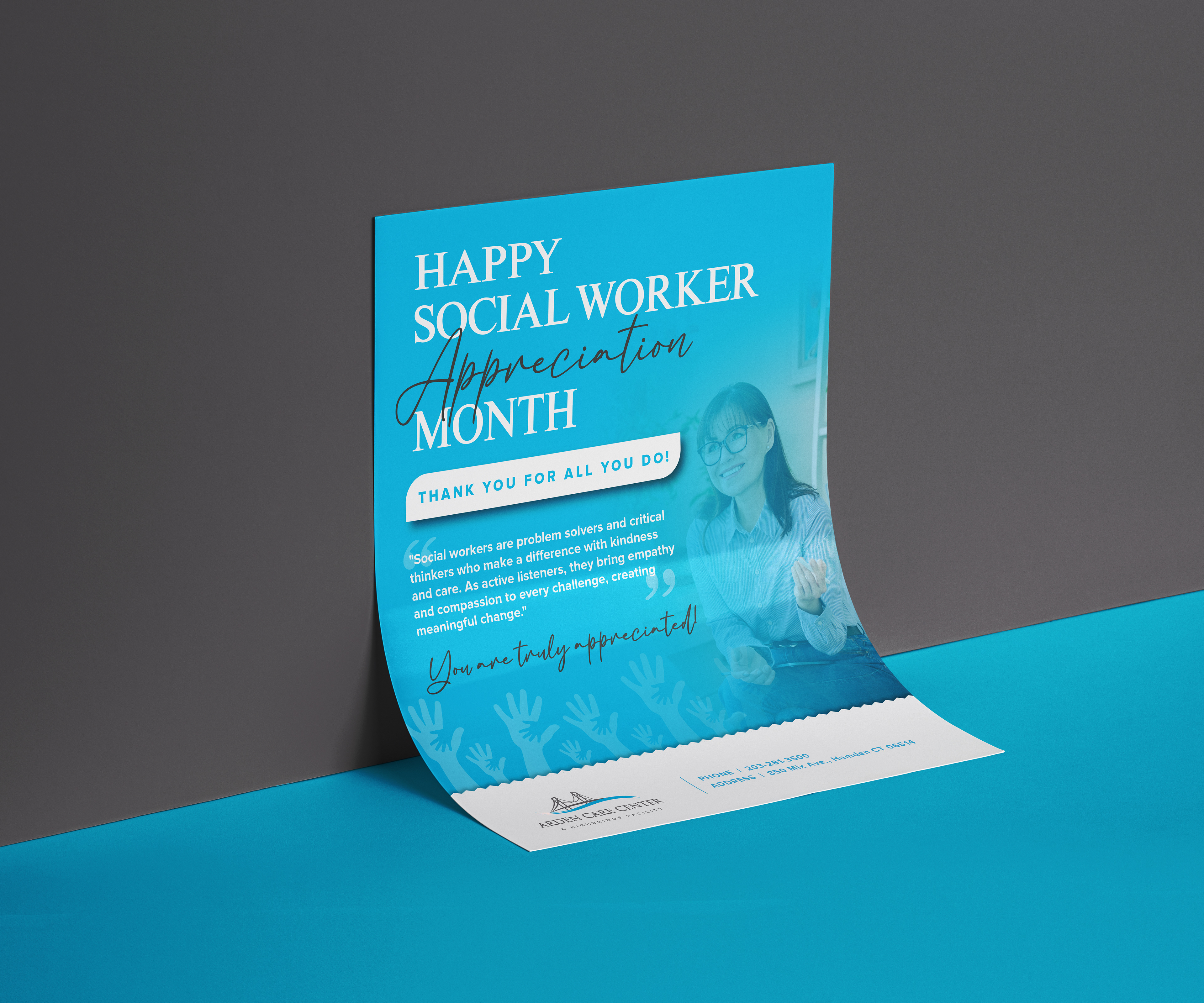 Arden Care Center - Social Worker Month Flyer (2026)