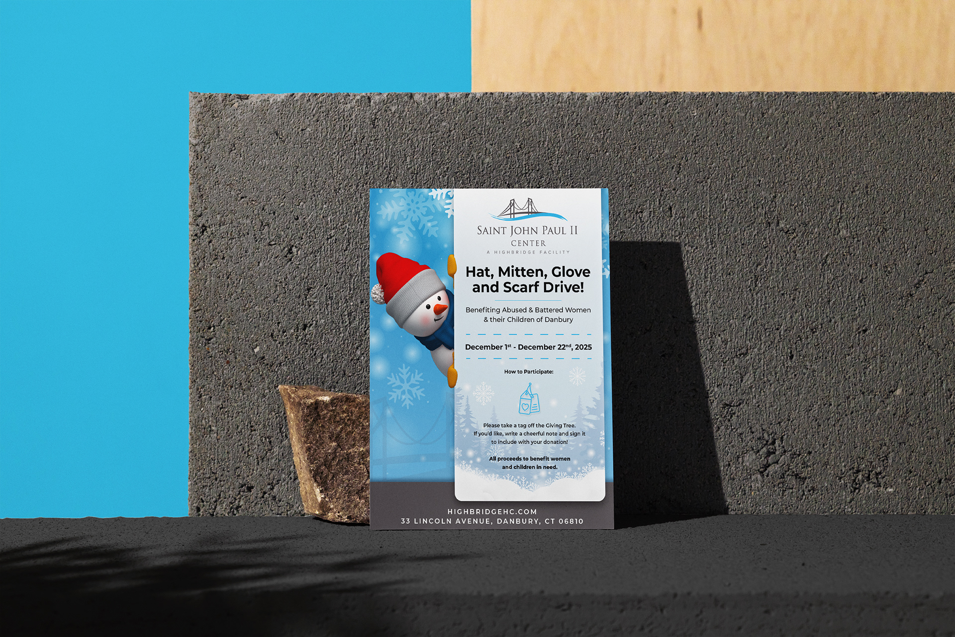 Saint Join Paul II Care Center - Winter Driver Flyer (2025)