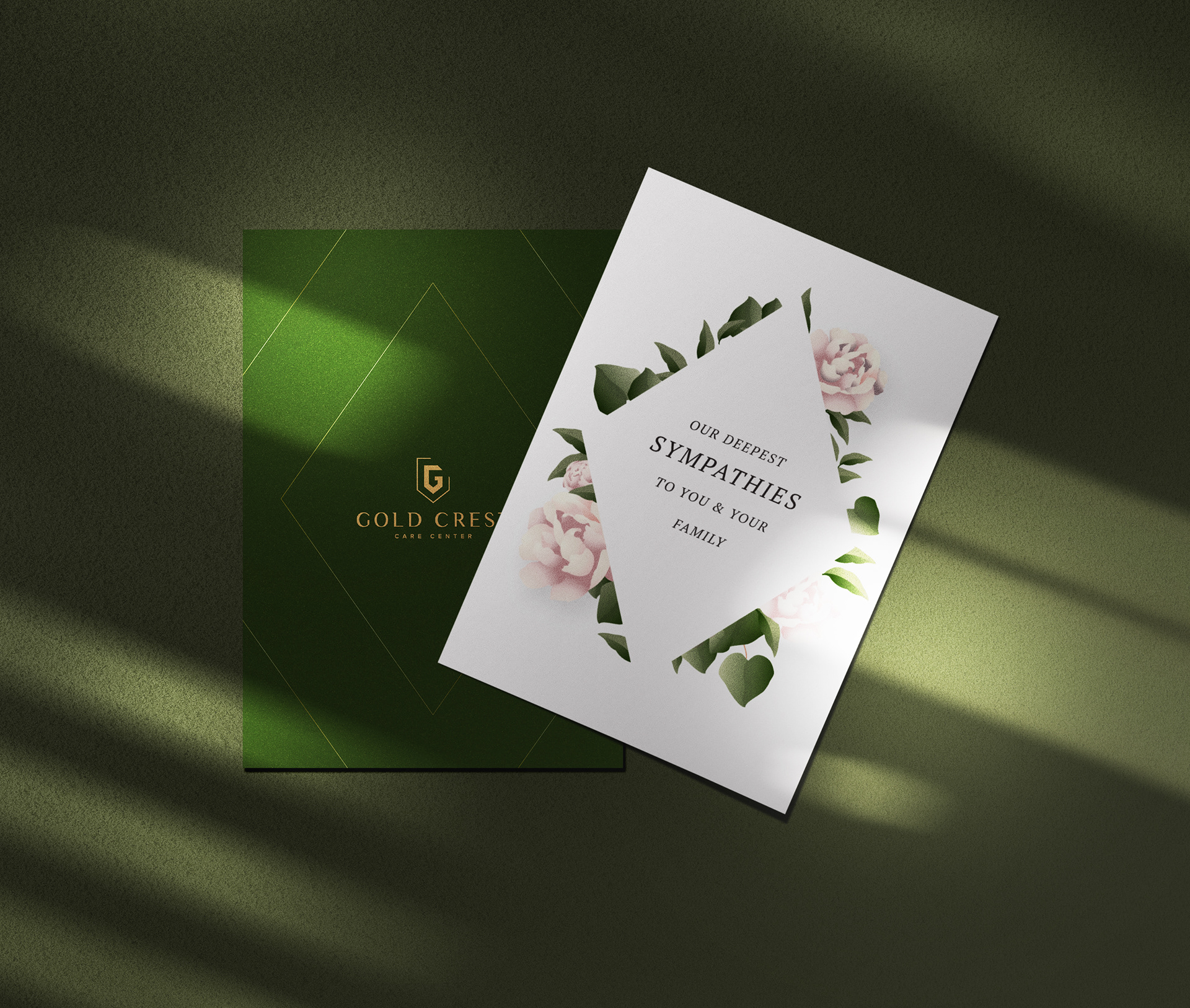 Gold Crest Care Center - Bereavement Card (2025)