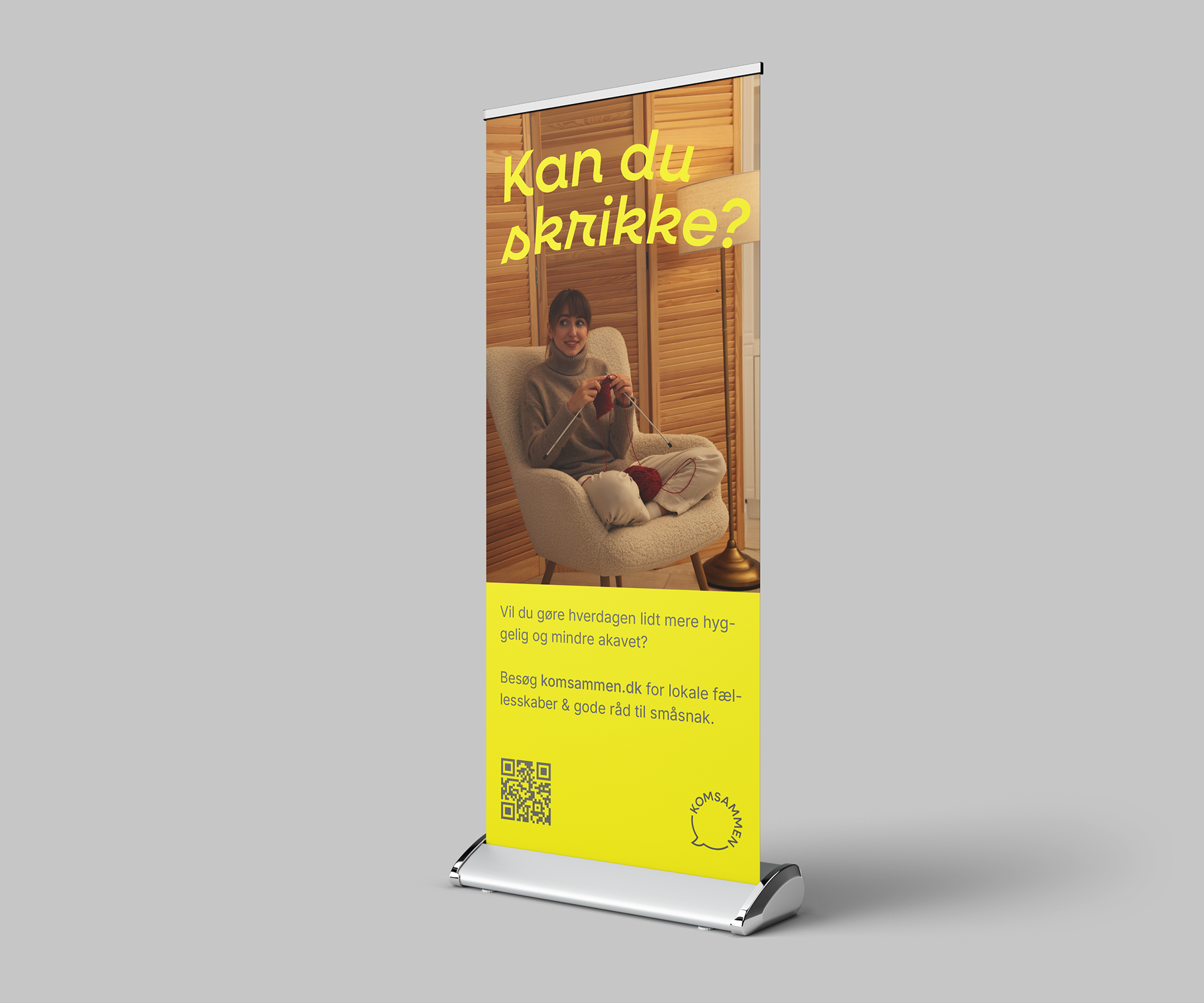 Roll up banner mockup 2