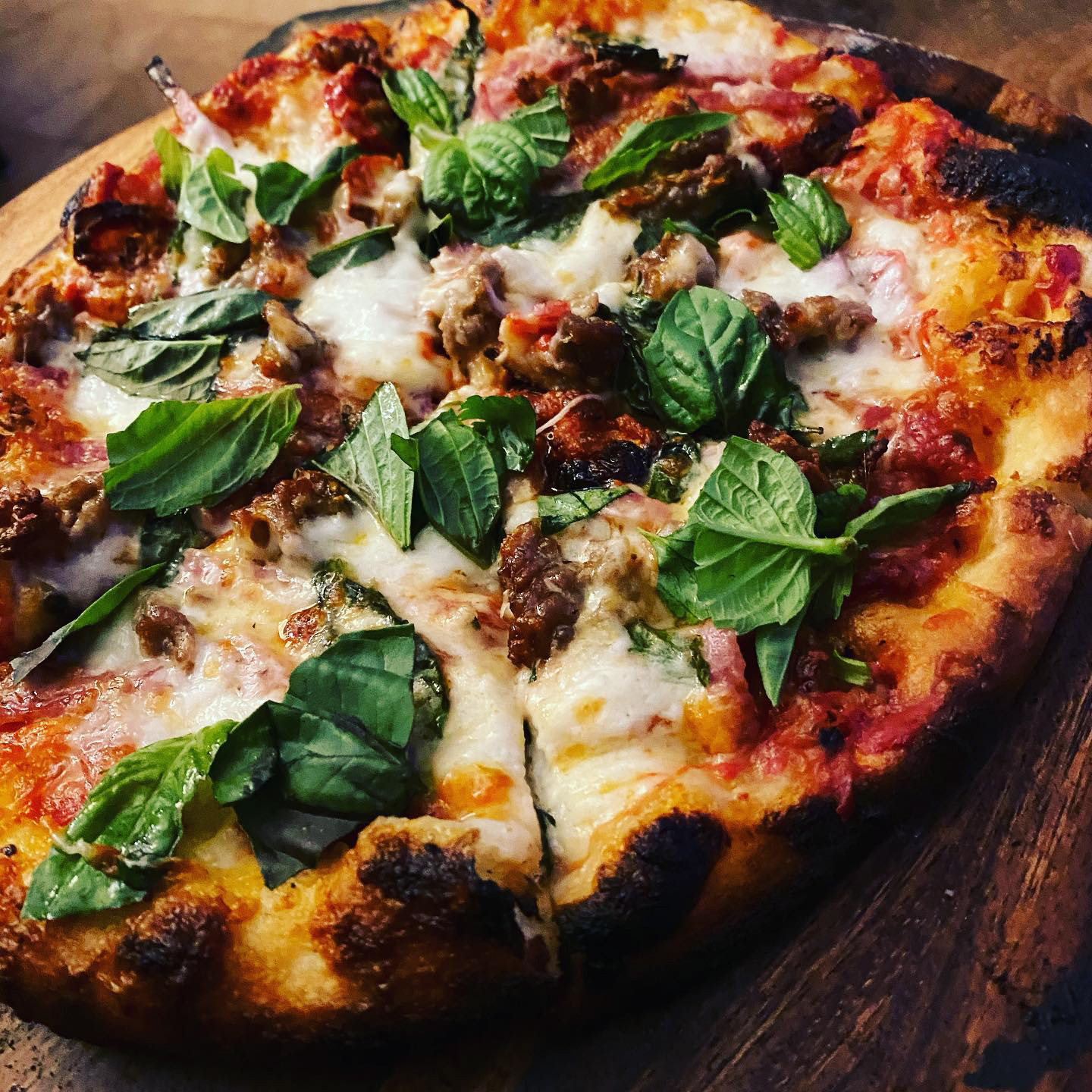 Italian Sauage, Confit cipollini onion, 