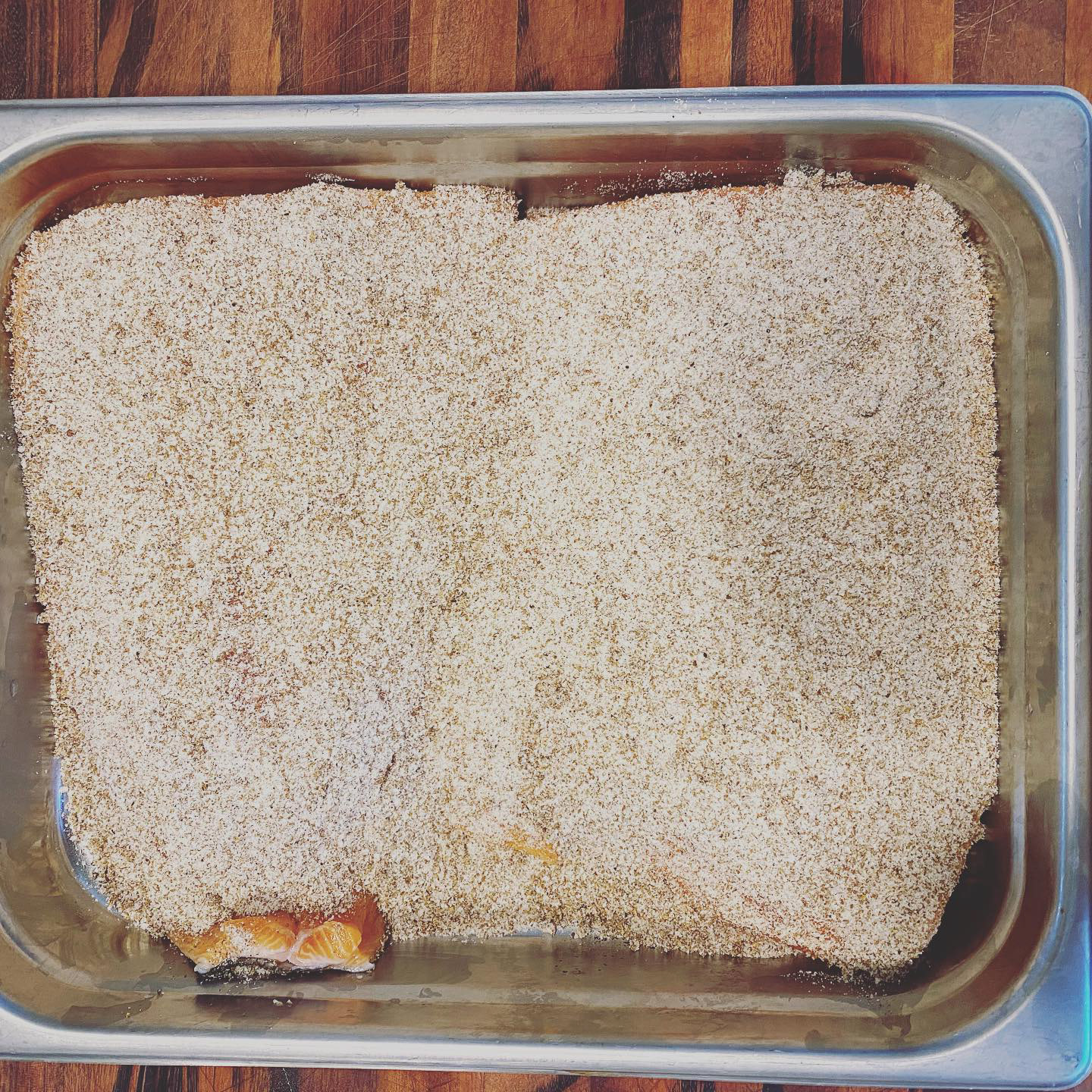 Packed with Brown sugar and Salt Mix