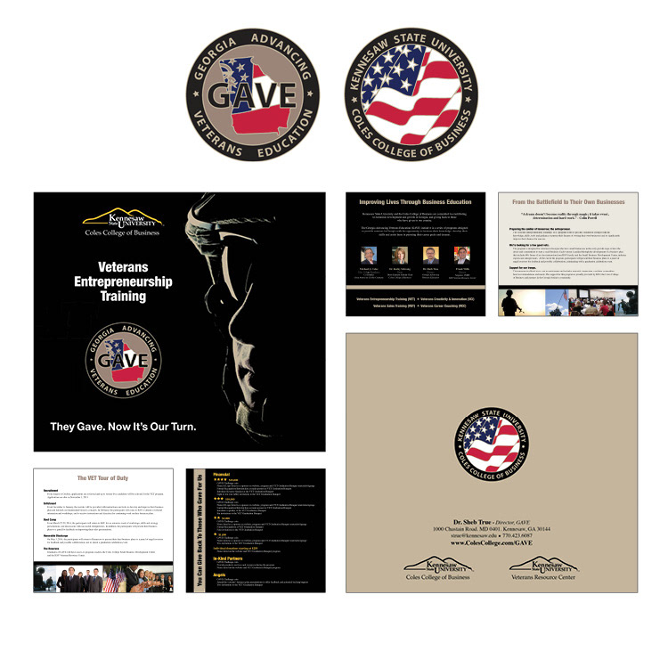 Veterans Entrepreneurship Training trifold/brochure