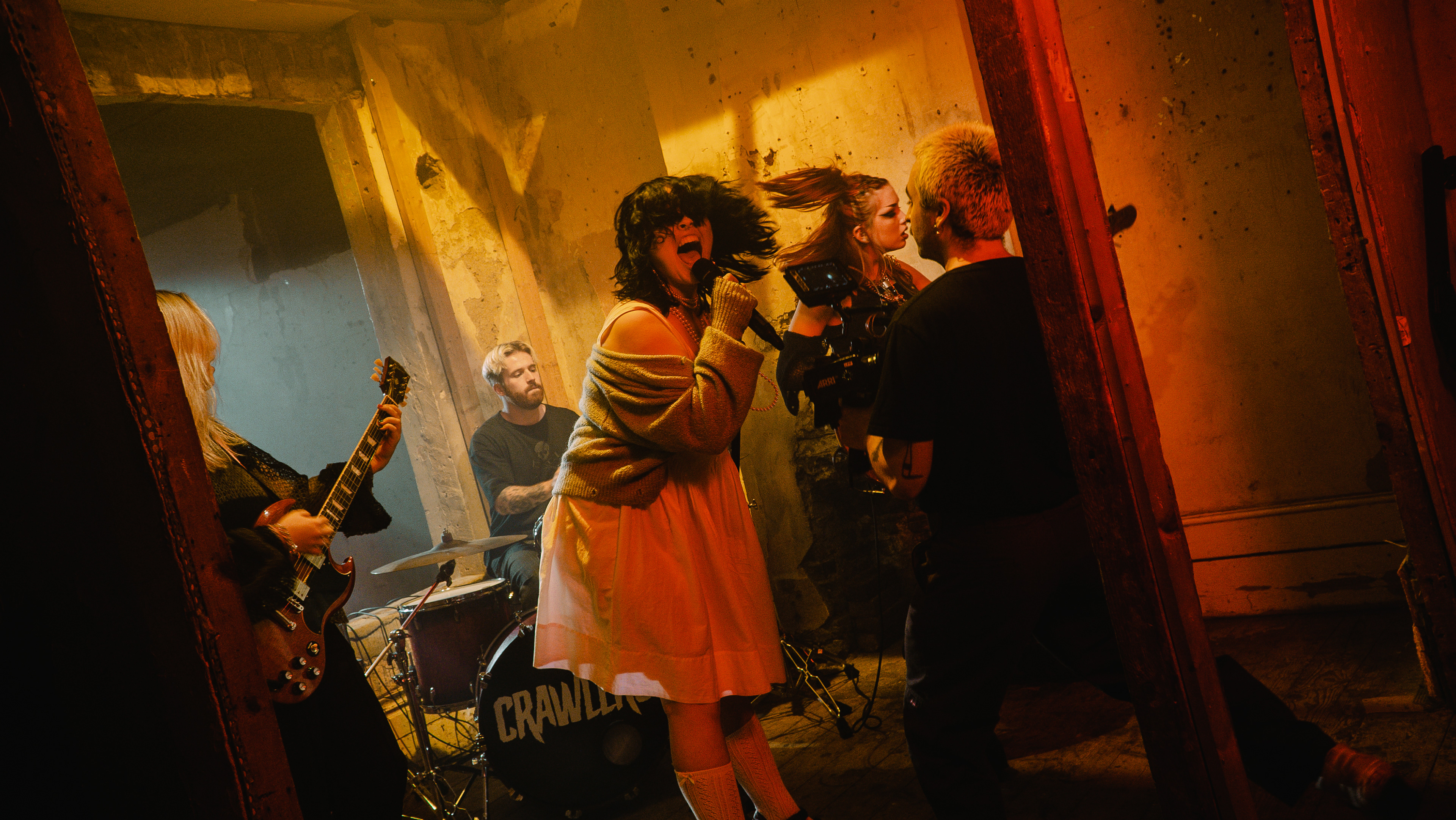 CRAWLERS- 'Too Soon' Video Shoot