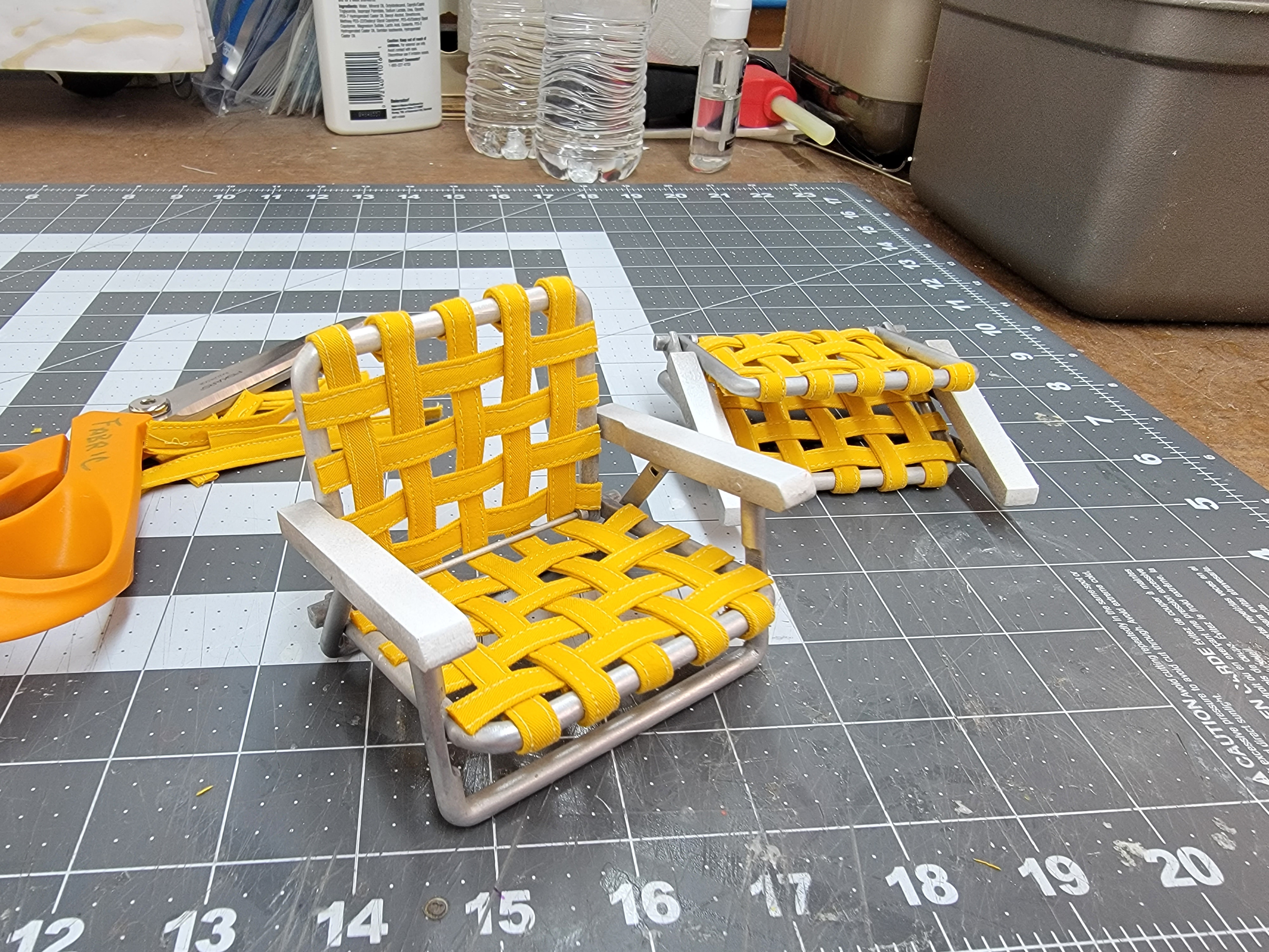Webbing was done by another fabricator.
