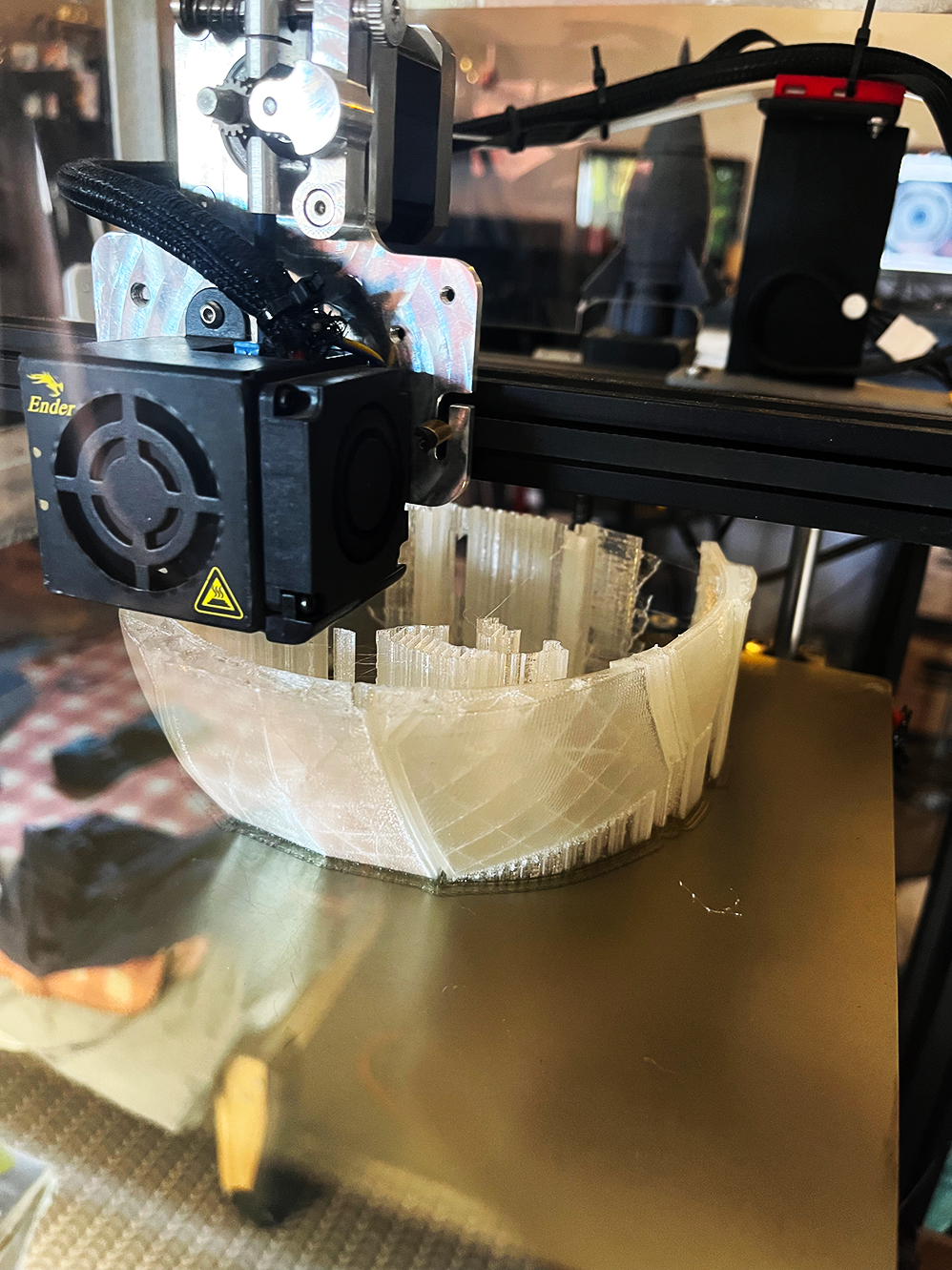 3D printing the face