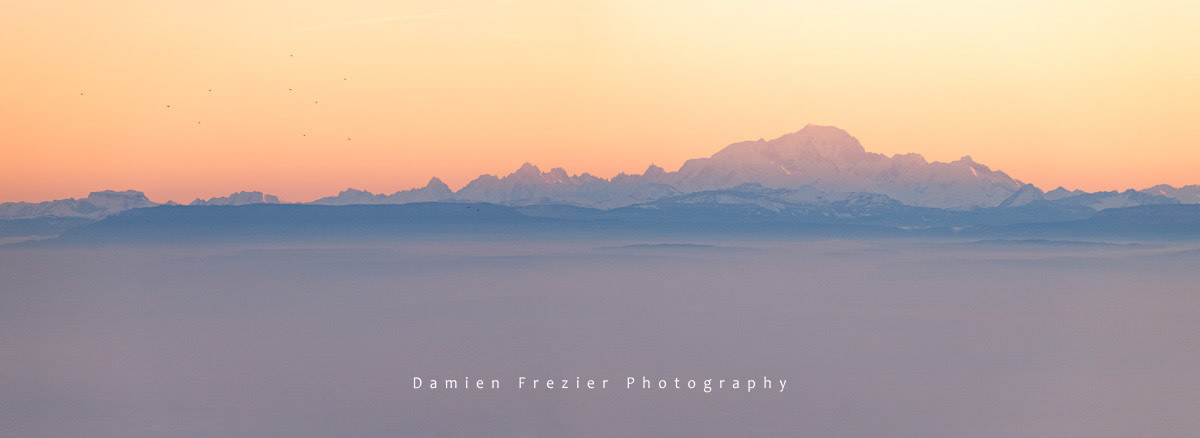 Sunrise Over Mont-Blanc