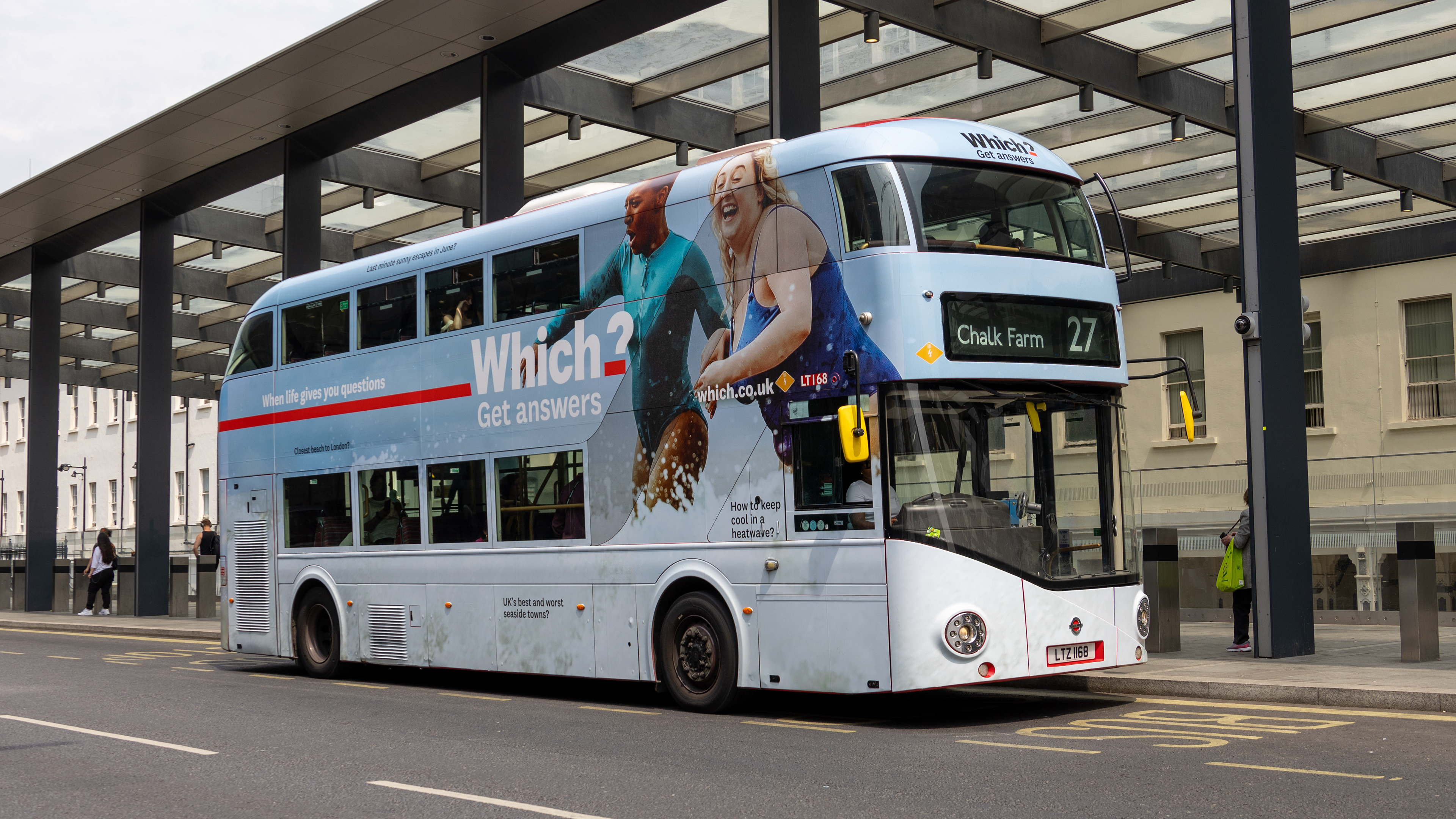 Abellio LT168 (LTZ1168) Paddington 17th June 2023