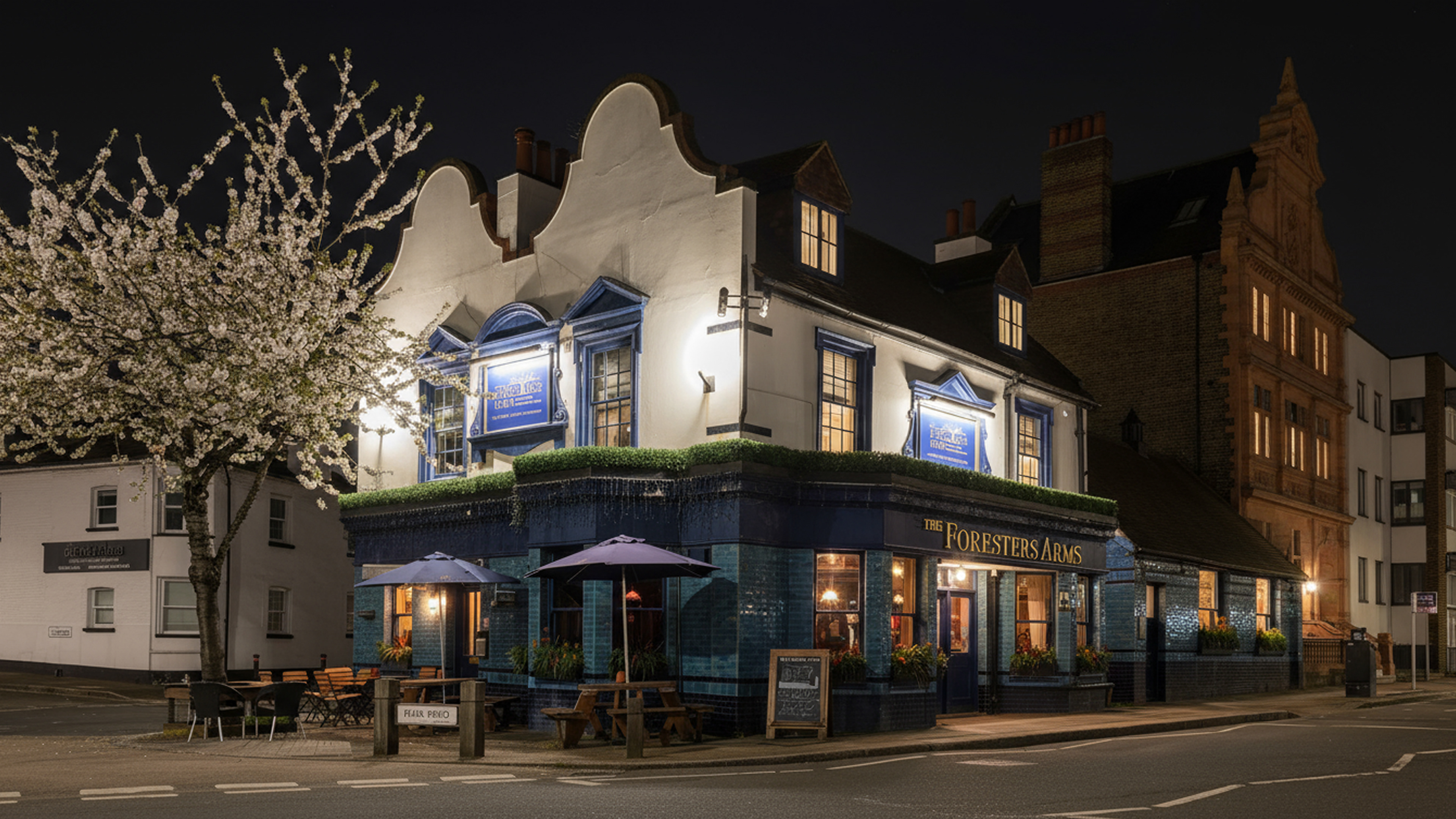 The Foresters Arms on the edge of Kingston 25th April 2023