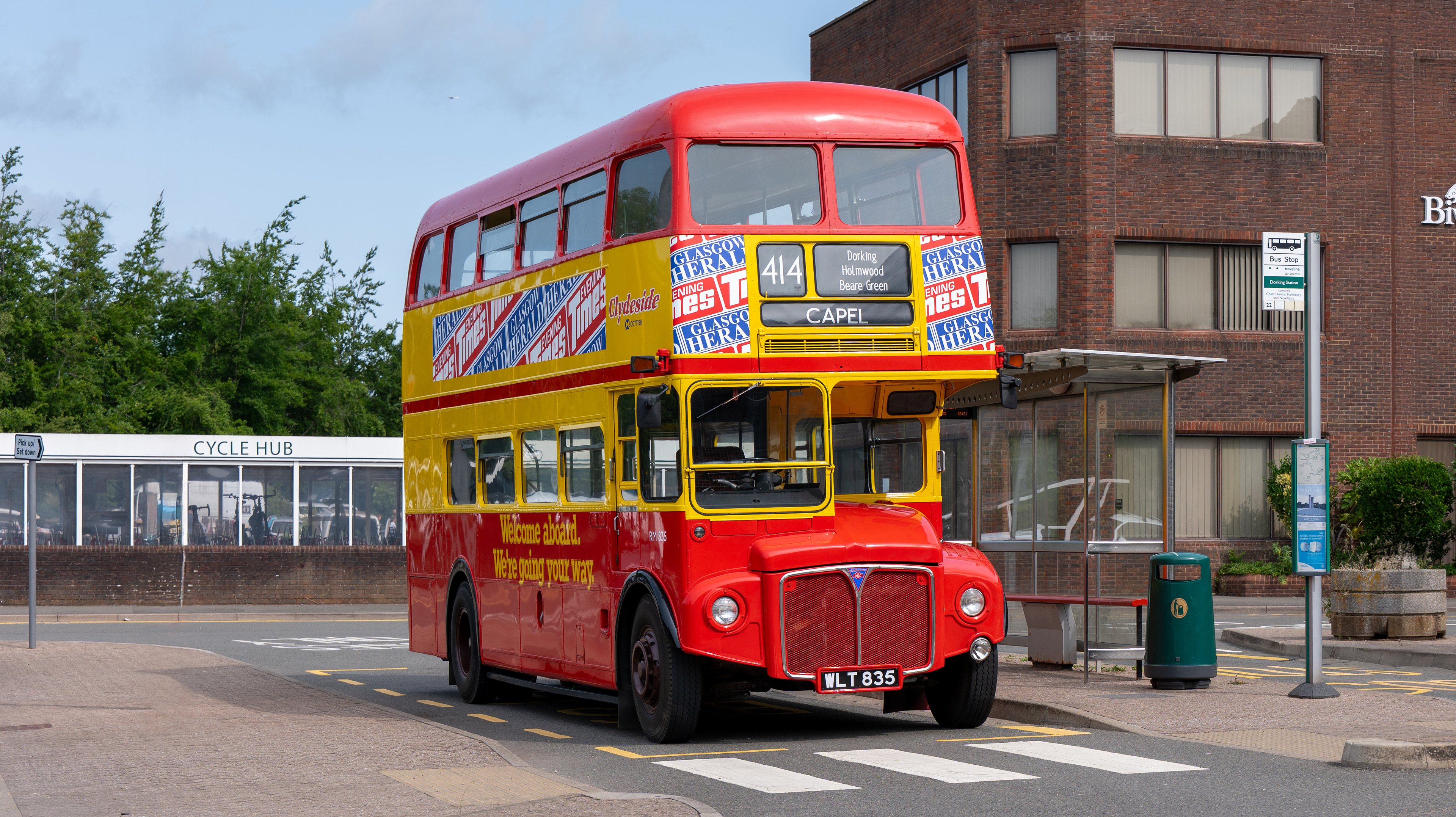 Preserved London Transport RM835 (WLT835) Dorking 1st June 2025